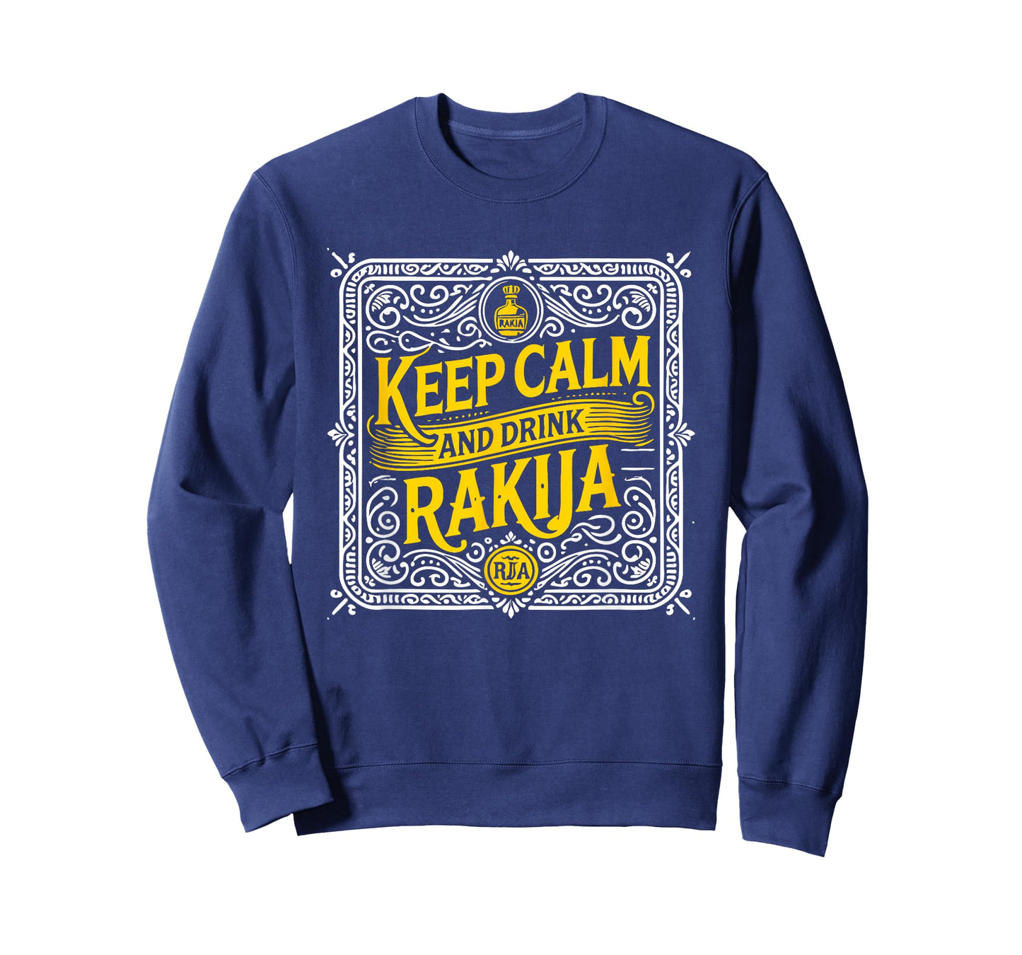 Keep Calm And Drink Rakija Vintage Style T-Shirt