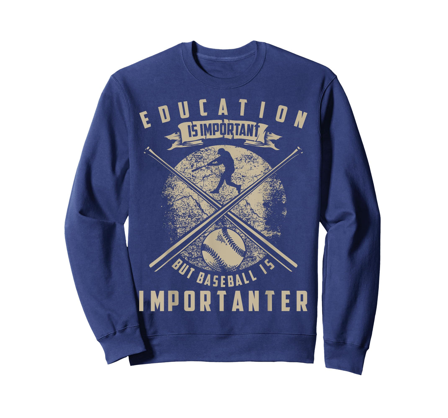 Education Is Important But Baseball Is Importanter Tee Gift T-Shirt