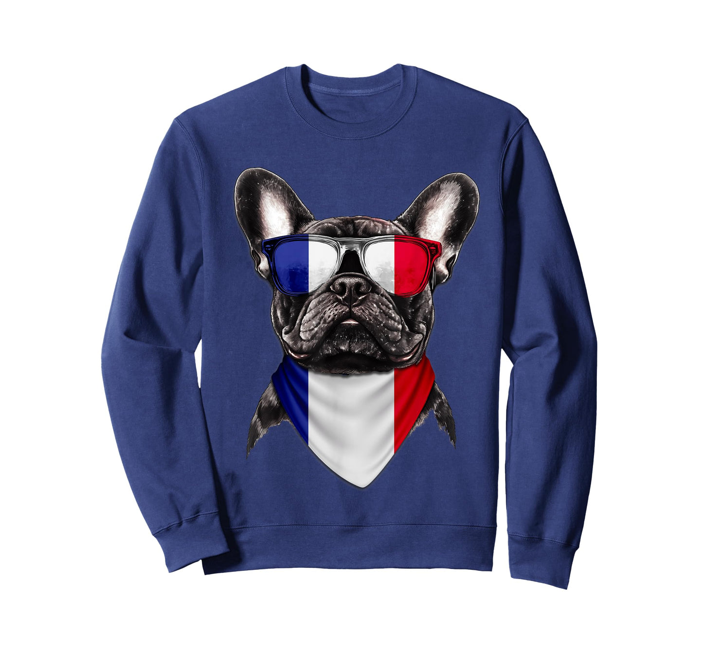 French Flag American French Bulldog Heritage France T-Shirt