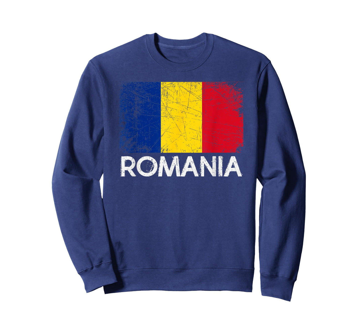 Romanian Flag T-Shirt | Vintage Made In Romania Gift