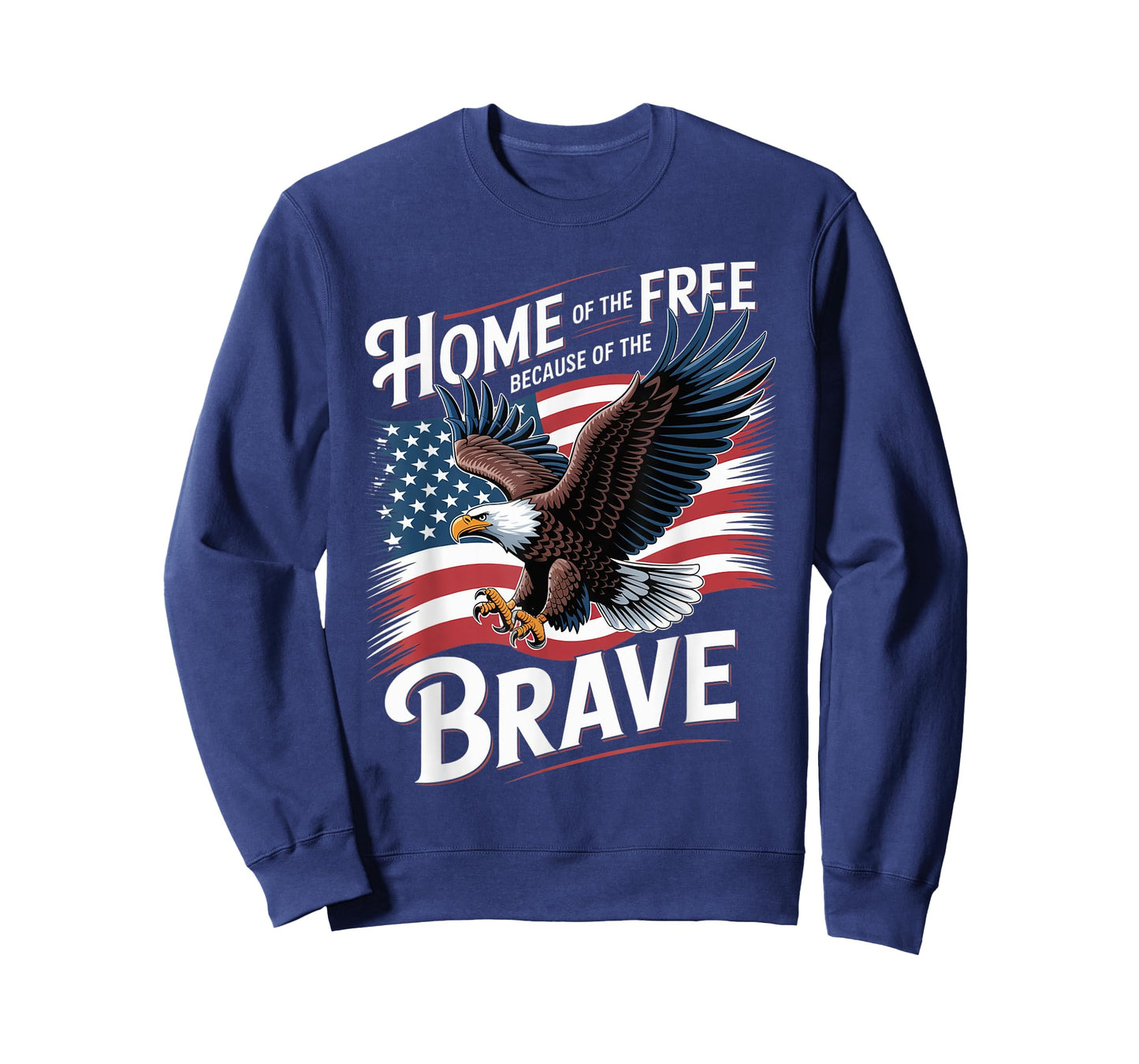 Home of the Free Because of the Brave Veterans Day T-Shirt