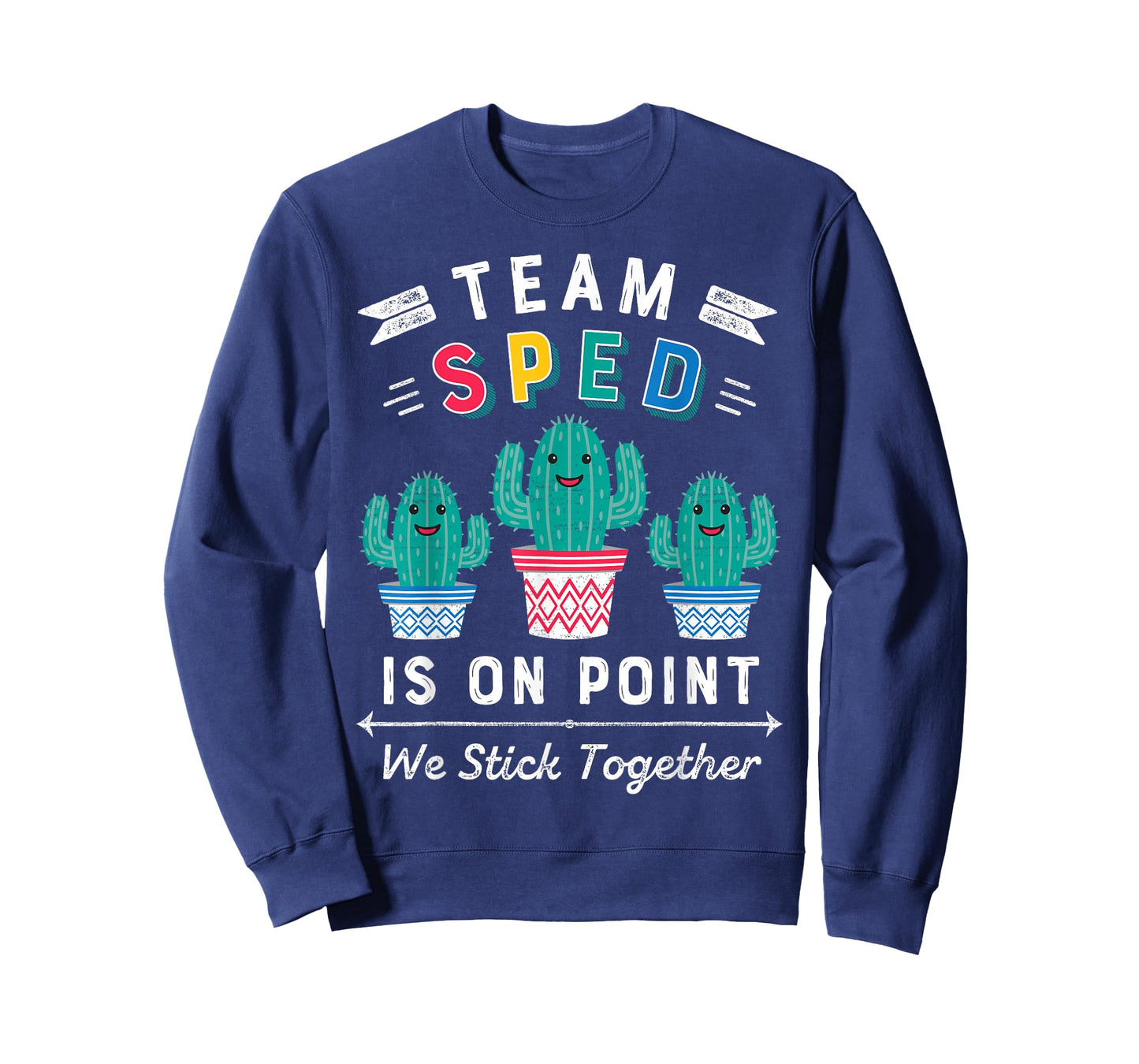 Cute SPED Teacher Gift Special Education Cactus SPED Teacher T-Shirt