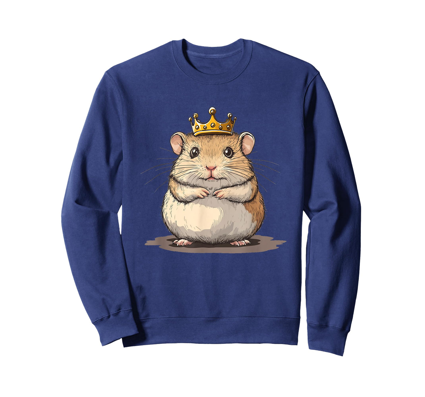 Cute Hamster with Crown for Pet and Kingdom Lovers T-Shirt