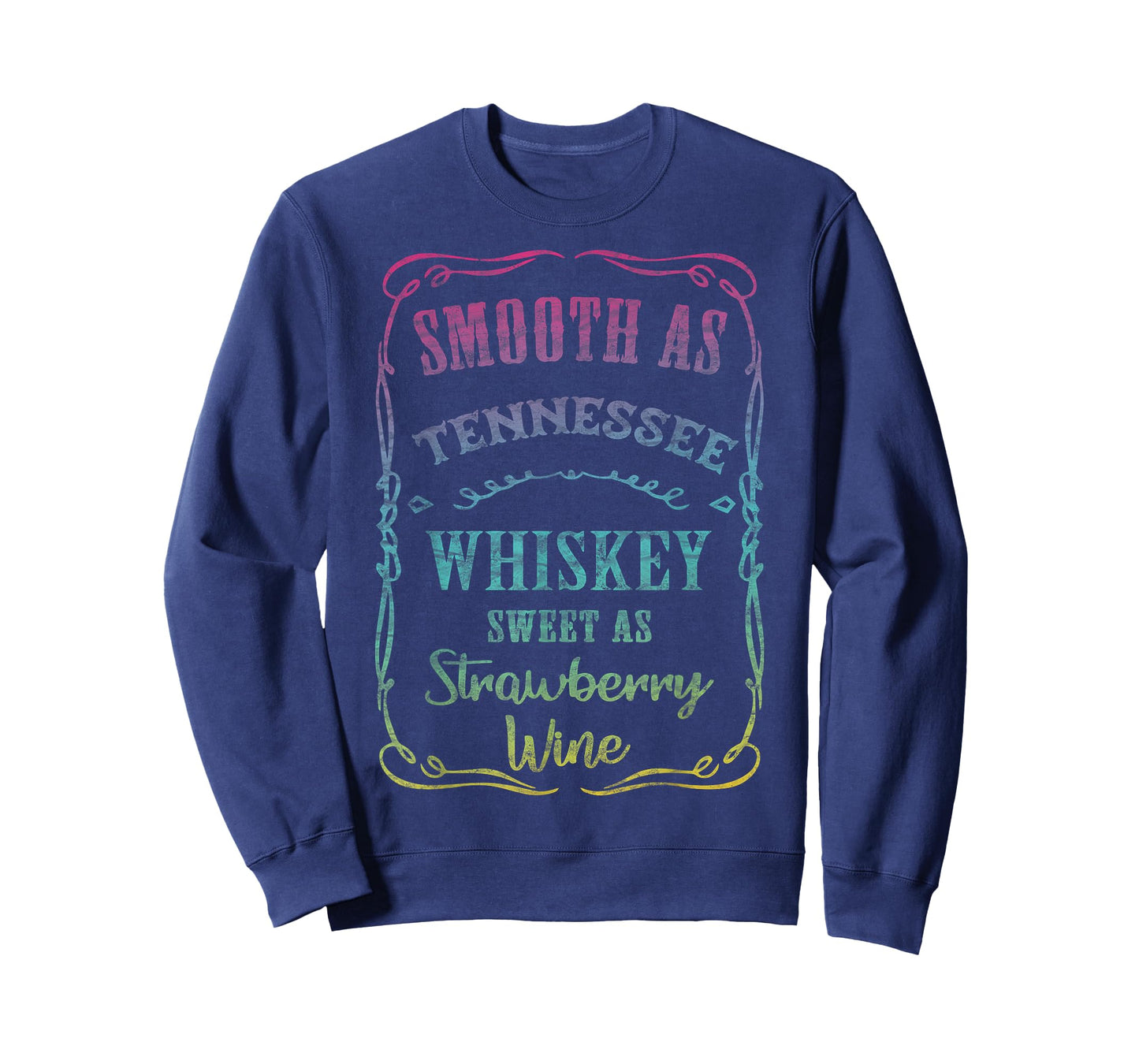 Smooth as Tennessee Whiskey Funny Humour Tee Vacation T-Shirt