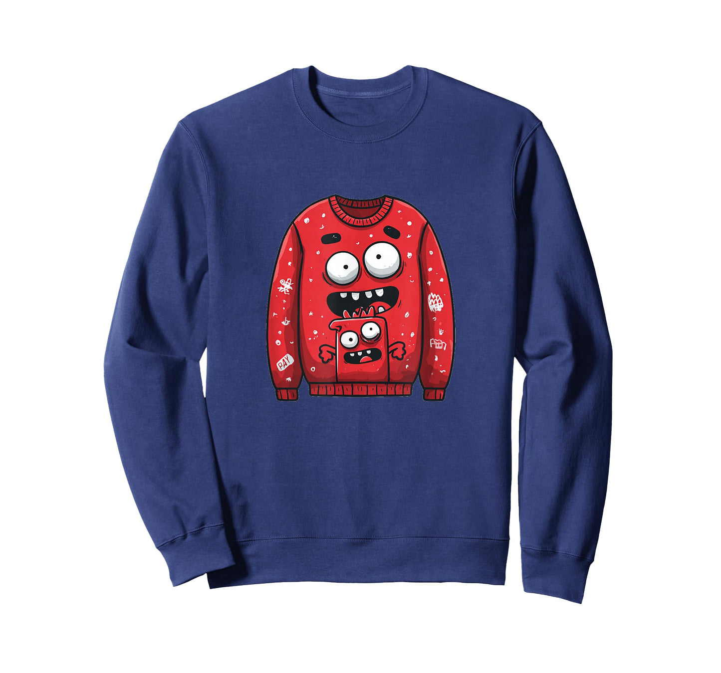 Funny Ugly Xmas Sweater Look T-Shirt
