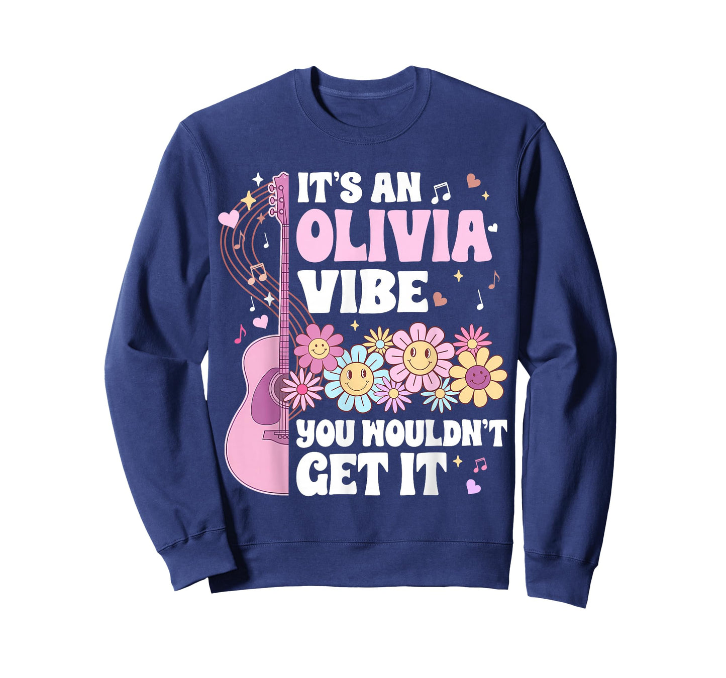 It's A Olivia Vibe You Wouldn't Get It Groovy Girls Kids T-Shirt