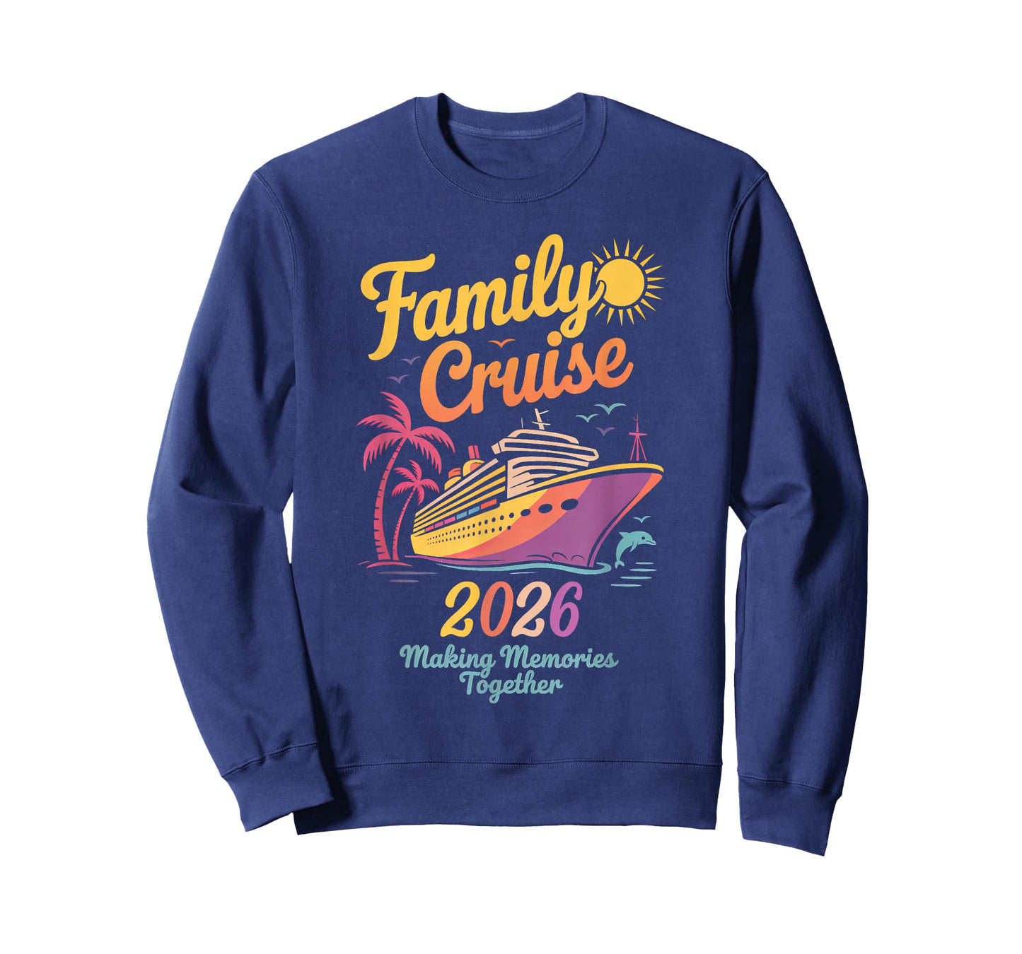 Family Cruise 2026 Tie Dye Family Matching Vacation 2026 T-Shirt