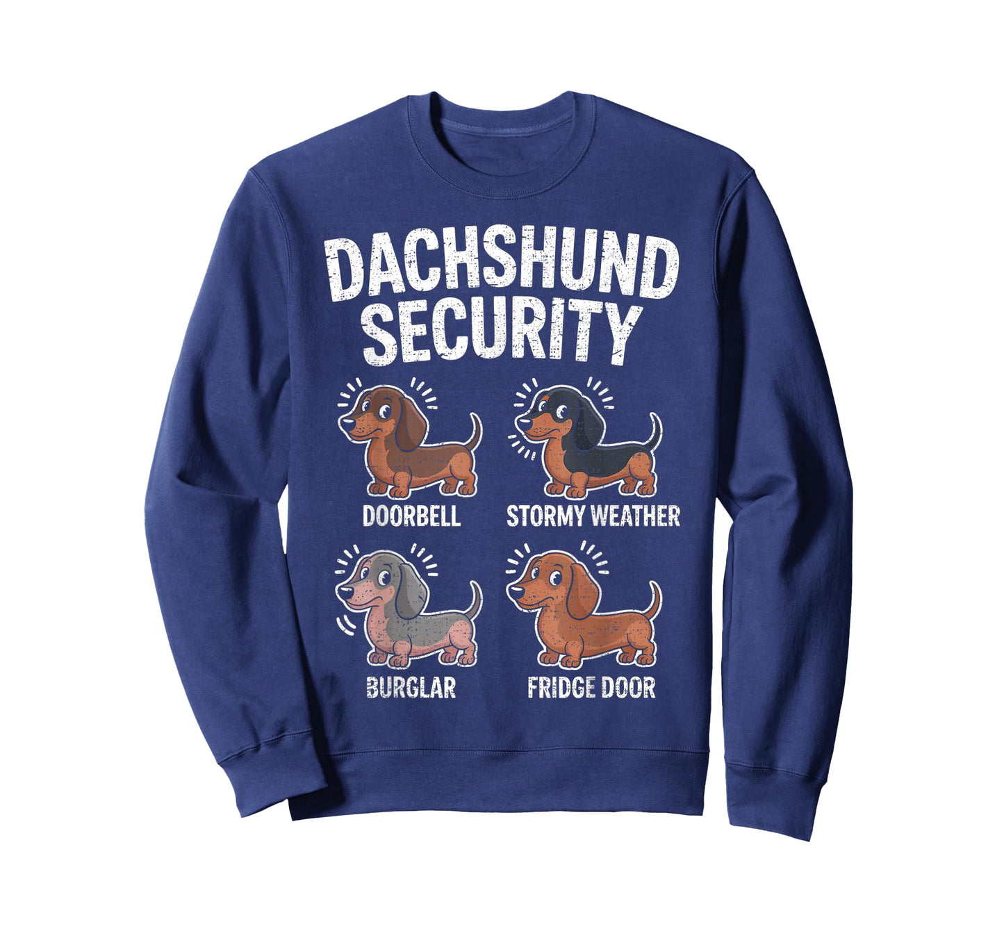 Dachshund Security Funny Wiener Weiner Dog Lover Owner T-Shirt