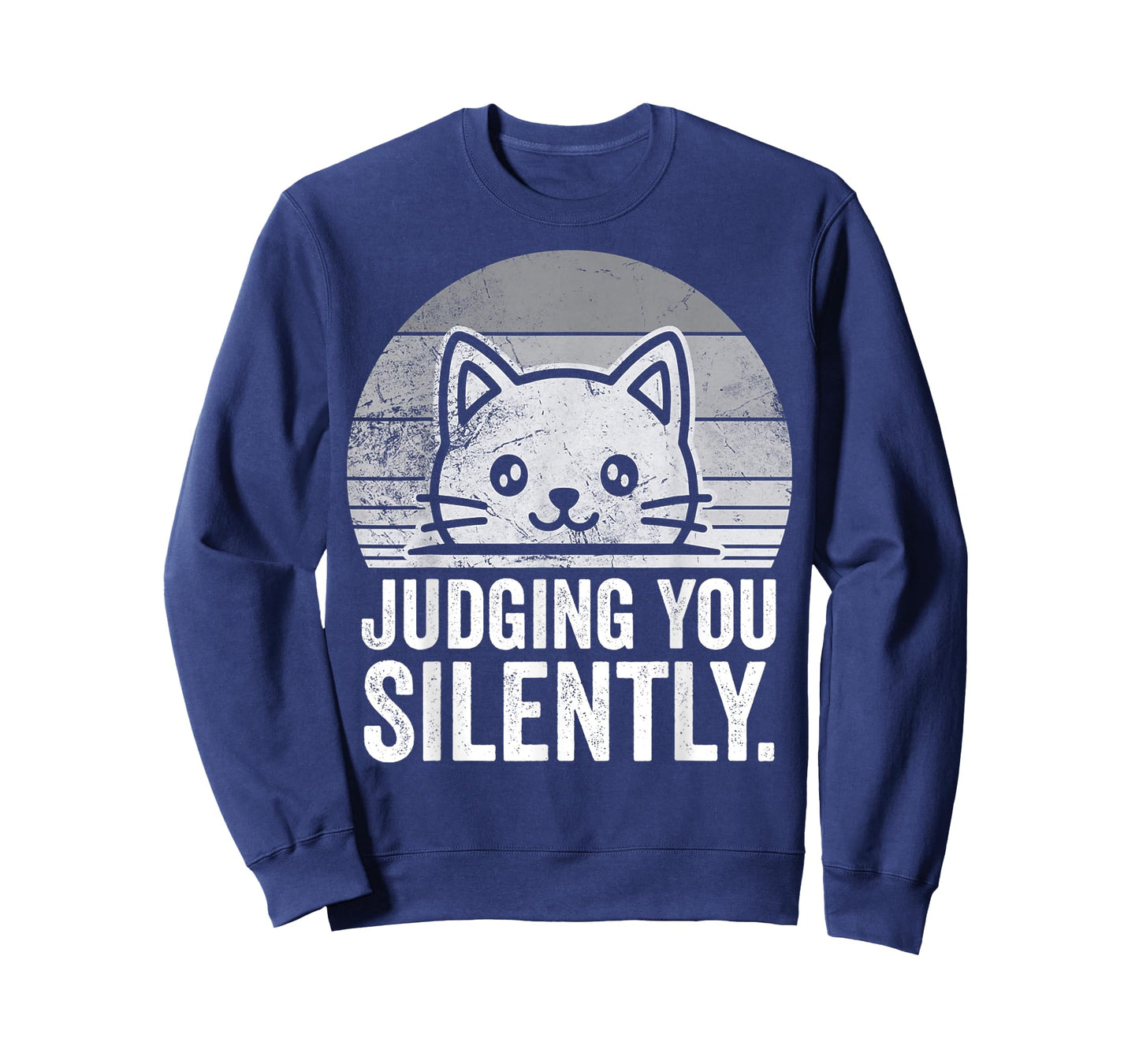 Judging You Silently Cat Funny Quote T-Shirt