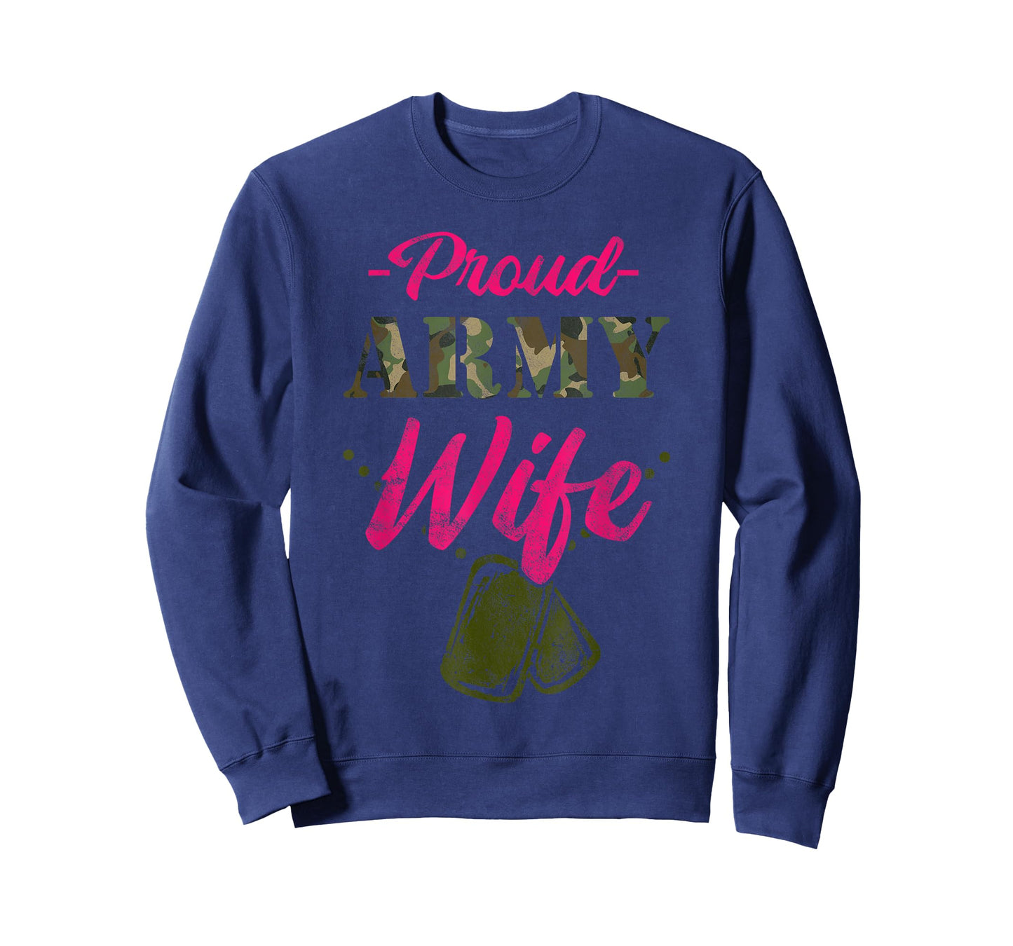 Proud Army Wife Gift for a wife of a brave US soldier T-Shirt