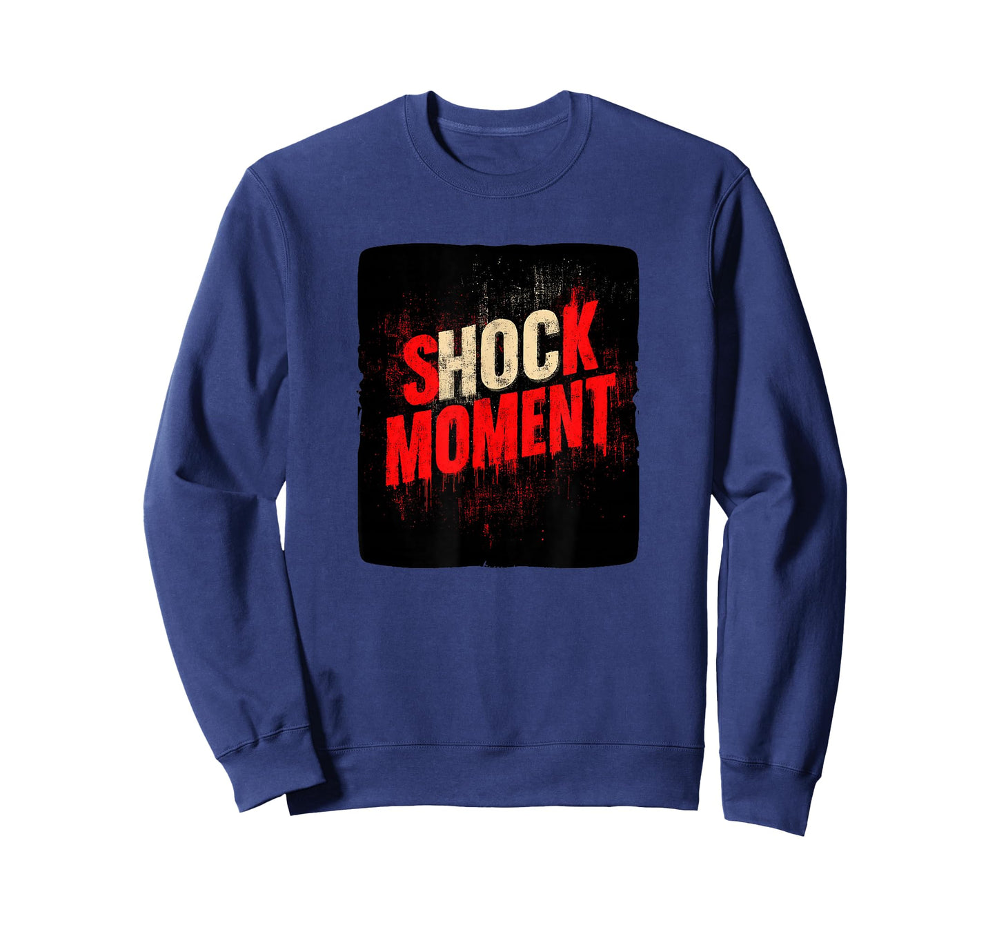 Vibrant Colors and Shock Moment Statement T-Shirt