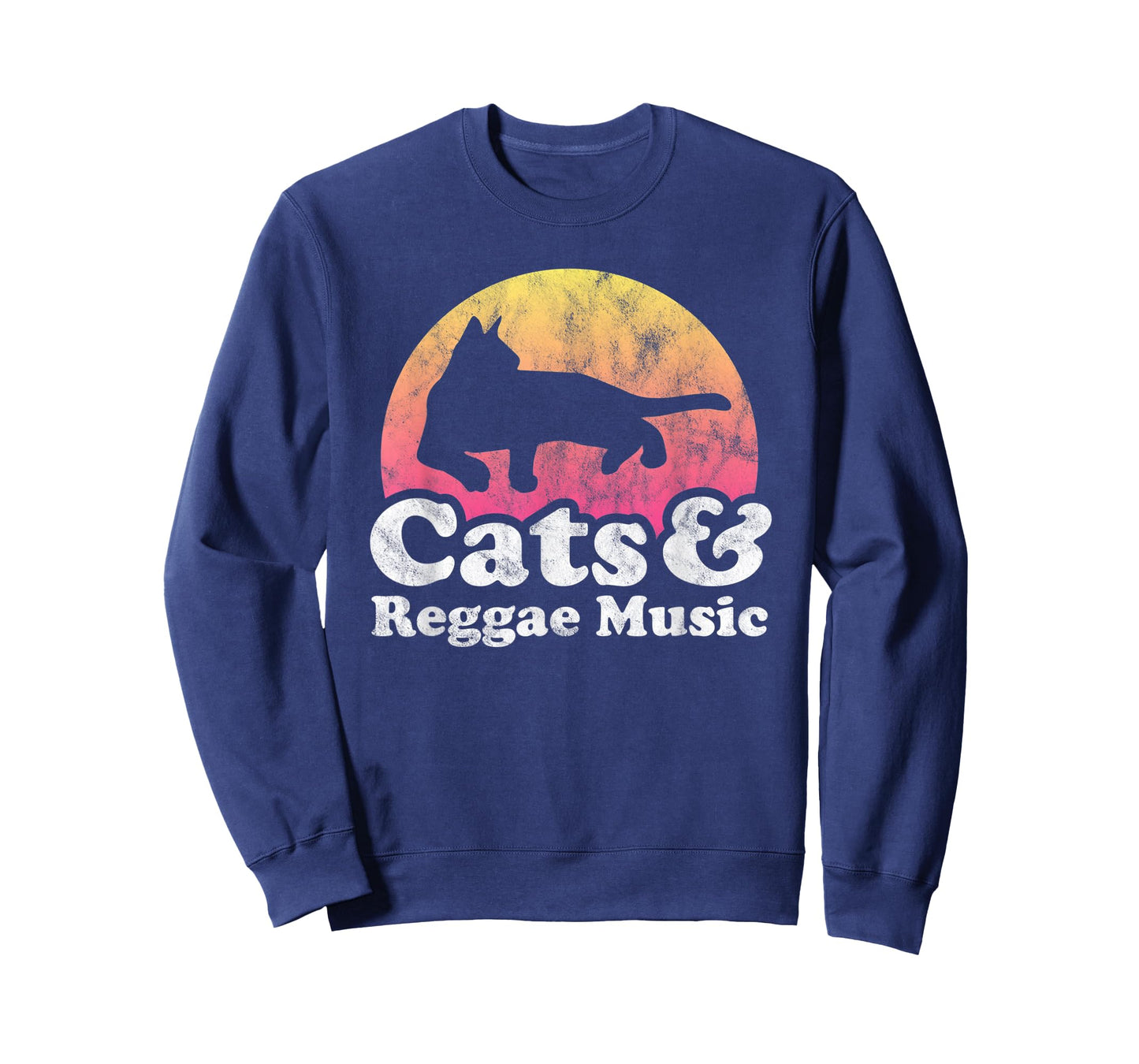 Cats and Reggae Music Men's or Women's Cat T-Shirt