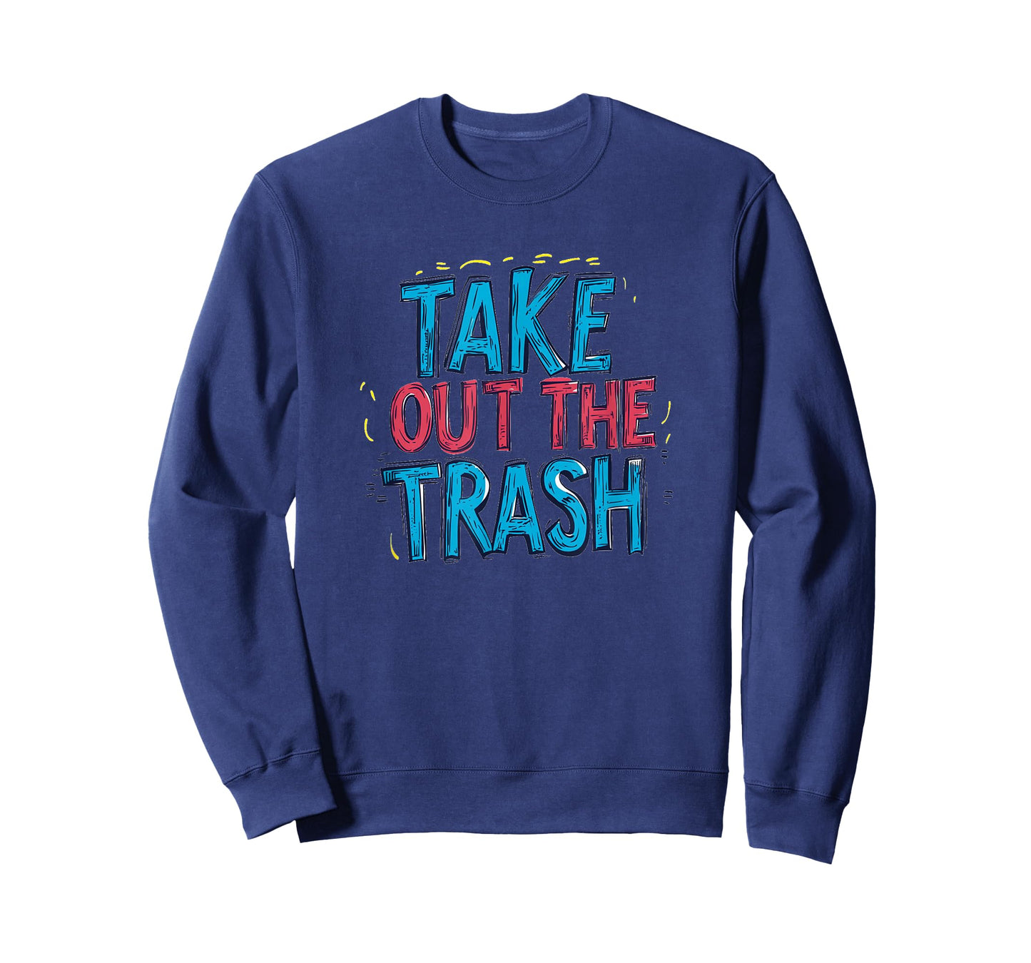 Awesome Take Out The Trash Speech Emblem for Boys and Girls T-Shirt