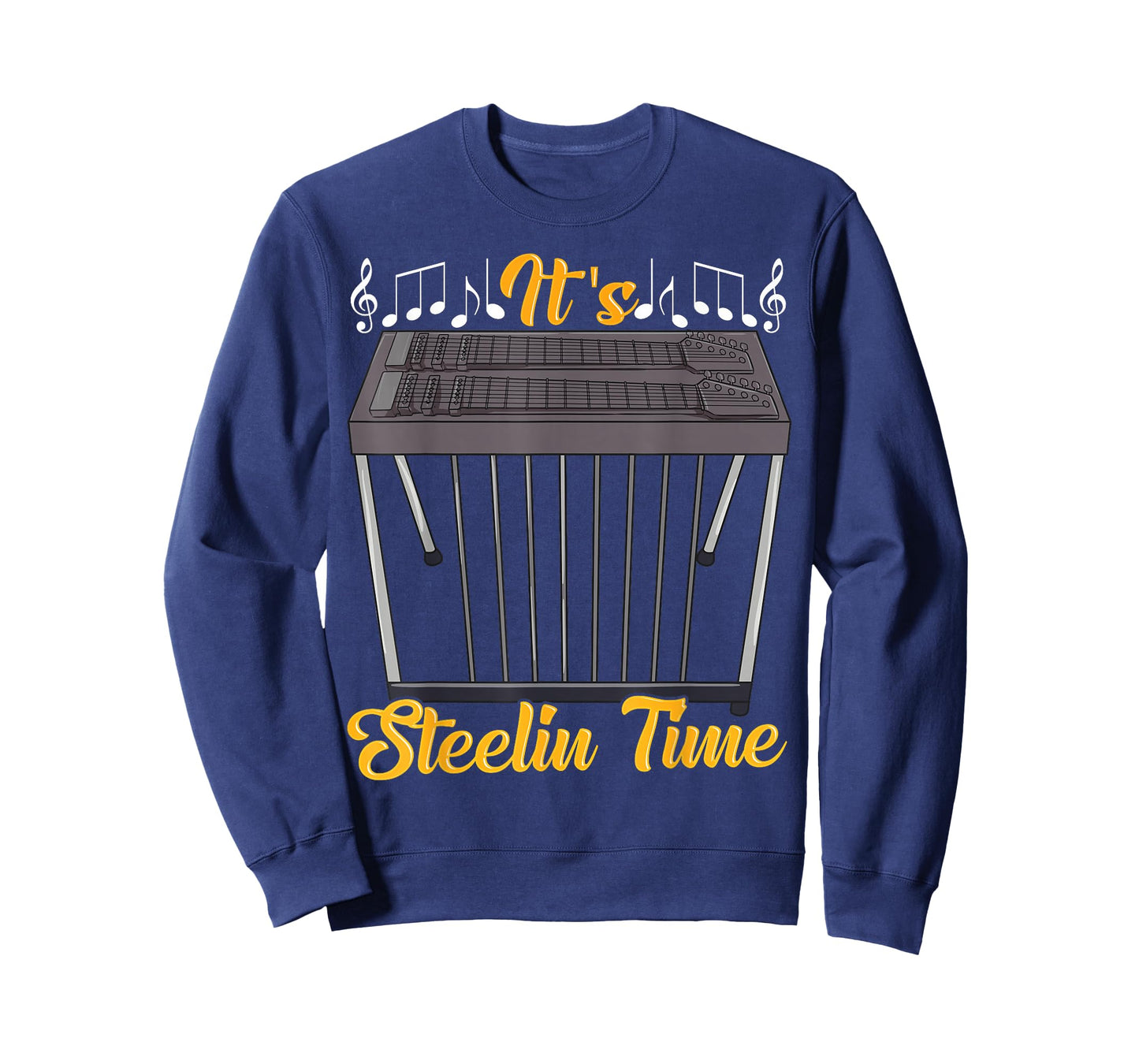 It's Steelin Time Funny Pedal Steel Guitar Player Guitarist T-Shirt