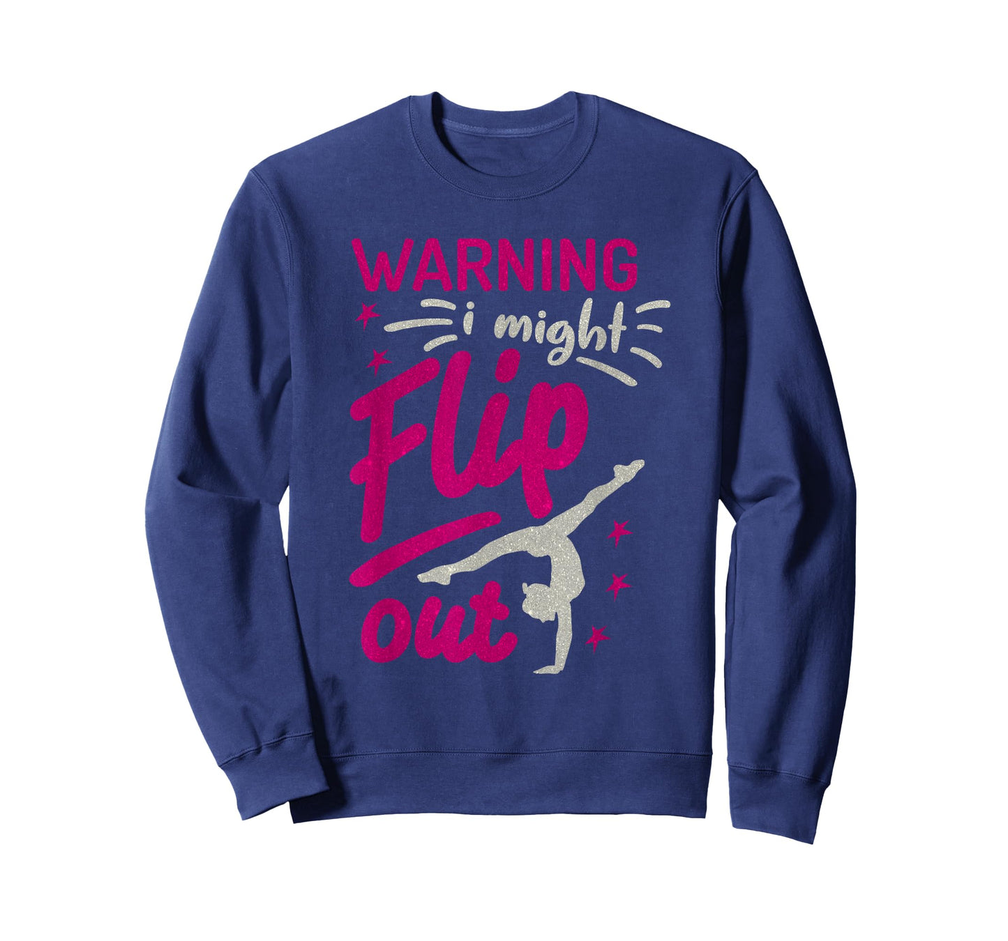 I Might Flip Out Funny Gymnastics Cheerleading Gymnast Girls T-Shirt