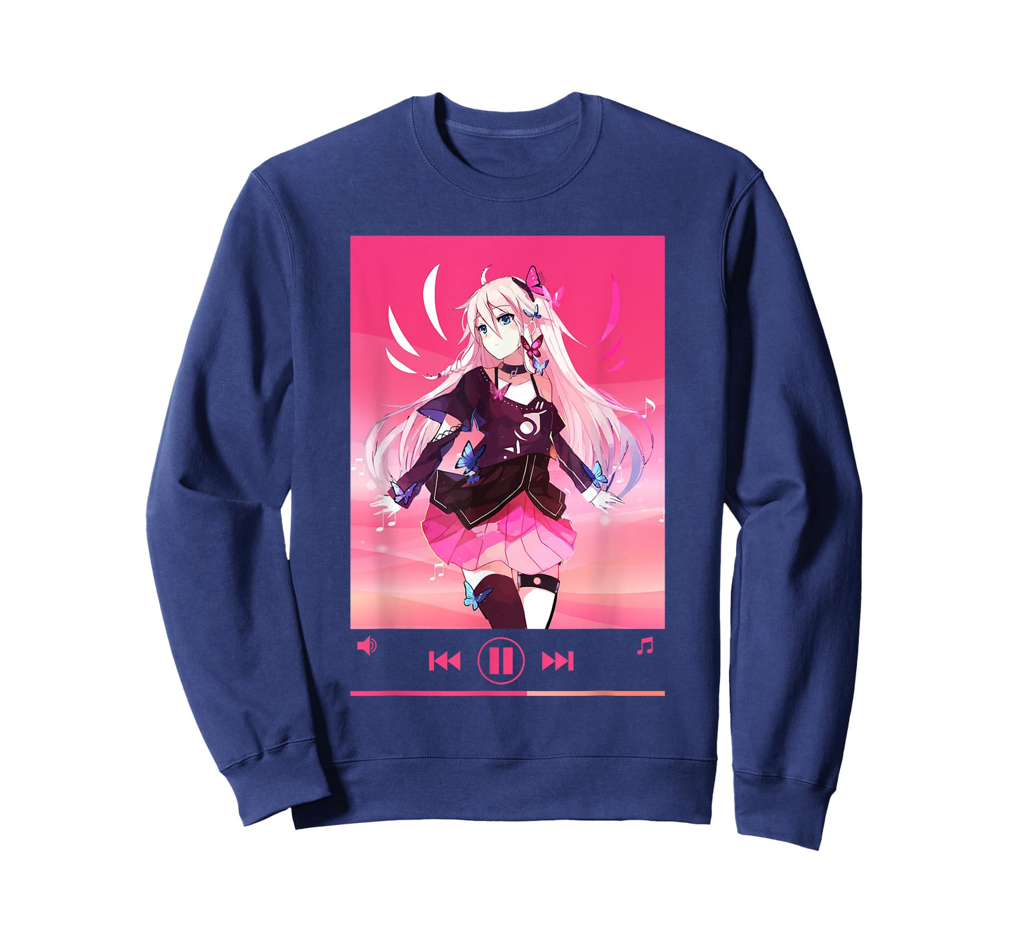 Anime Merch Anime Girl Cosplay Aesthetic Vaporwave Manga T-Shirt
