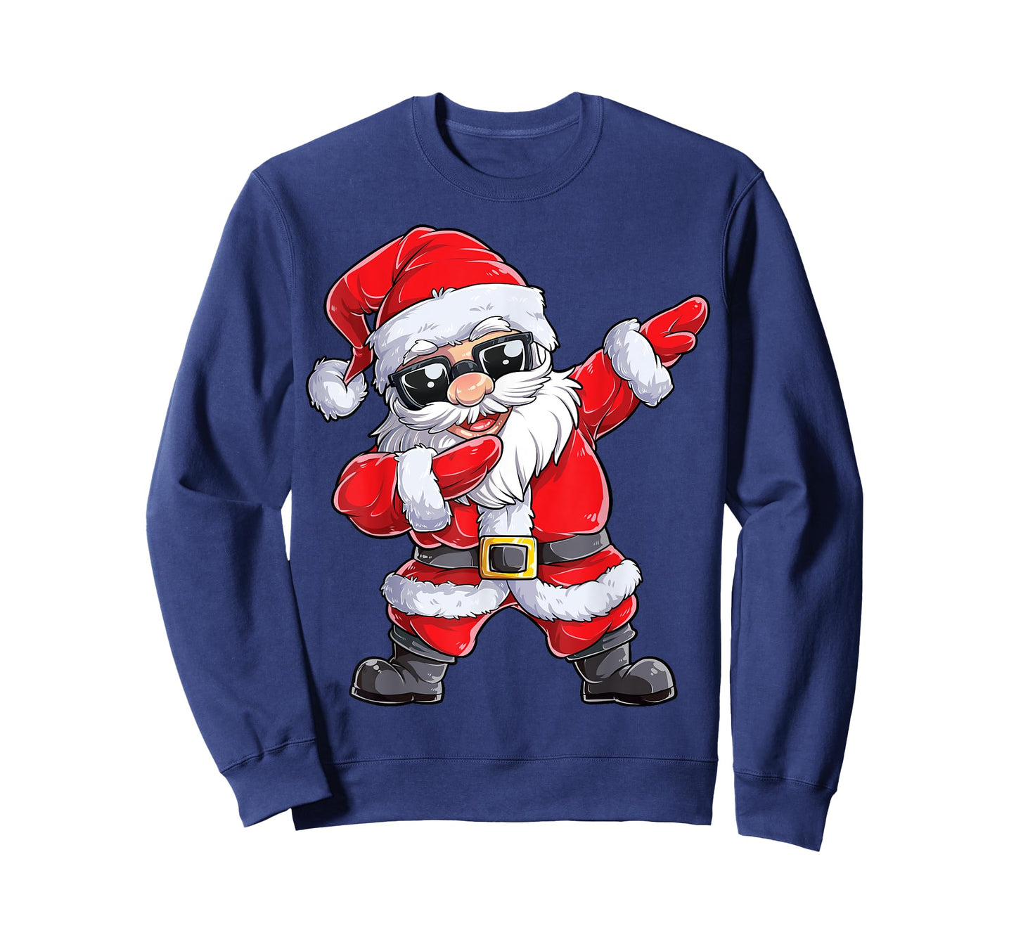 Dabbing Santa Claus Christmas Boys Men Funny Xmas Dab Dance T-Shirt