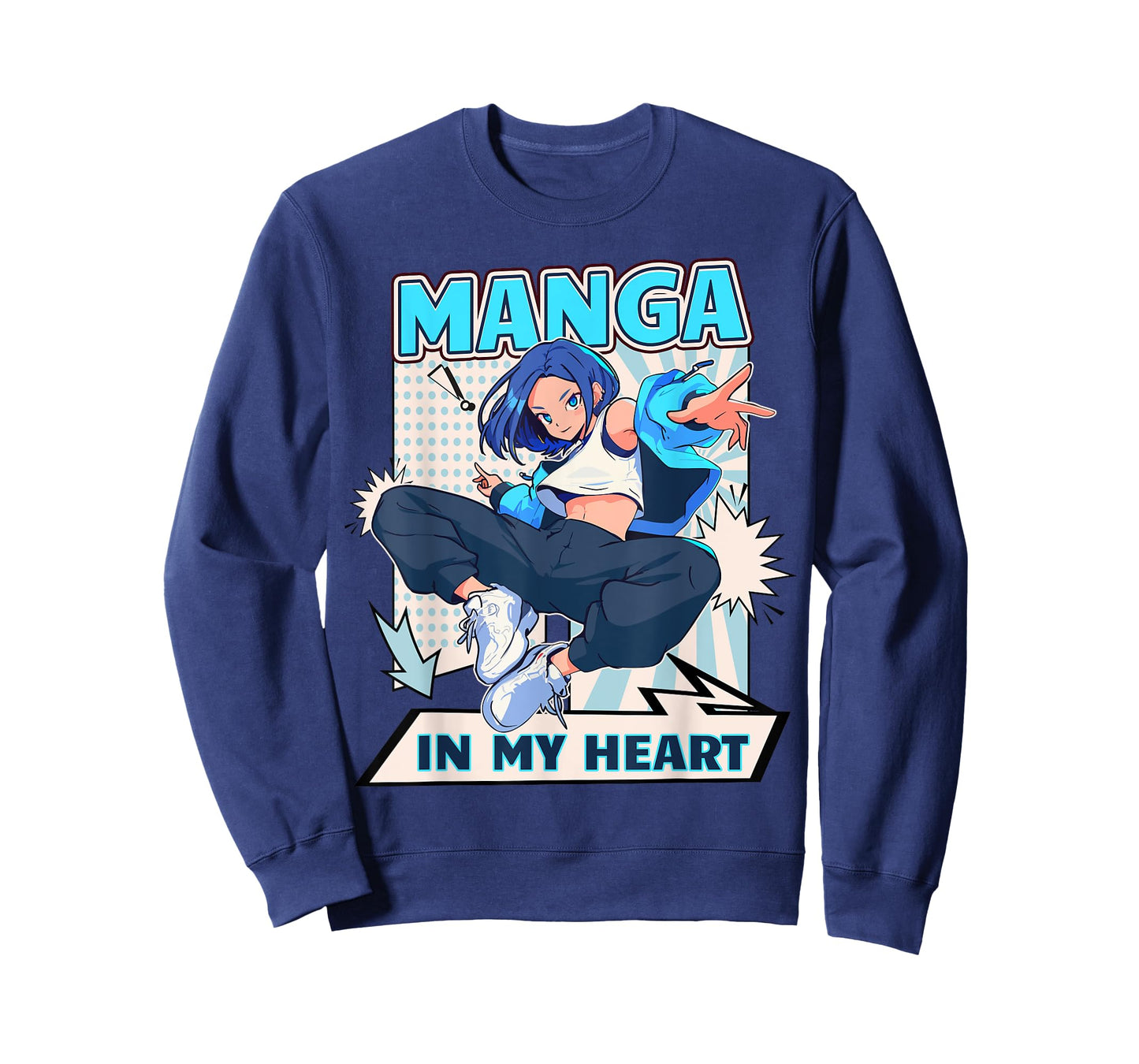 Manga in My Heart Anime Japanese Manga T-Shirt