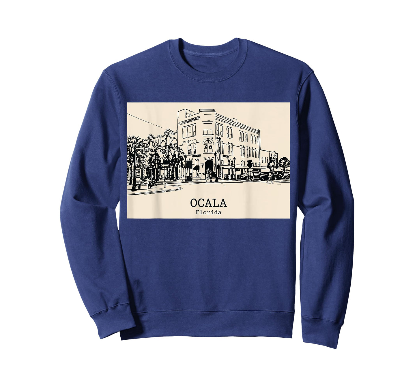 Ocala Florida Vintage Retro Travel Souvenir T-Shirt