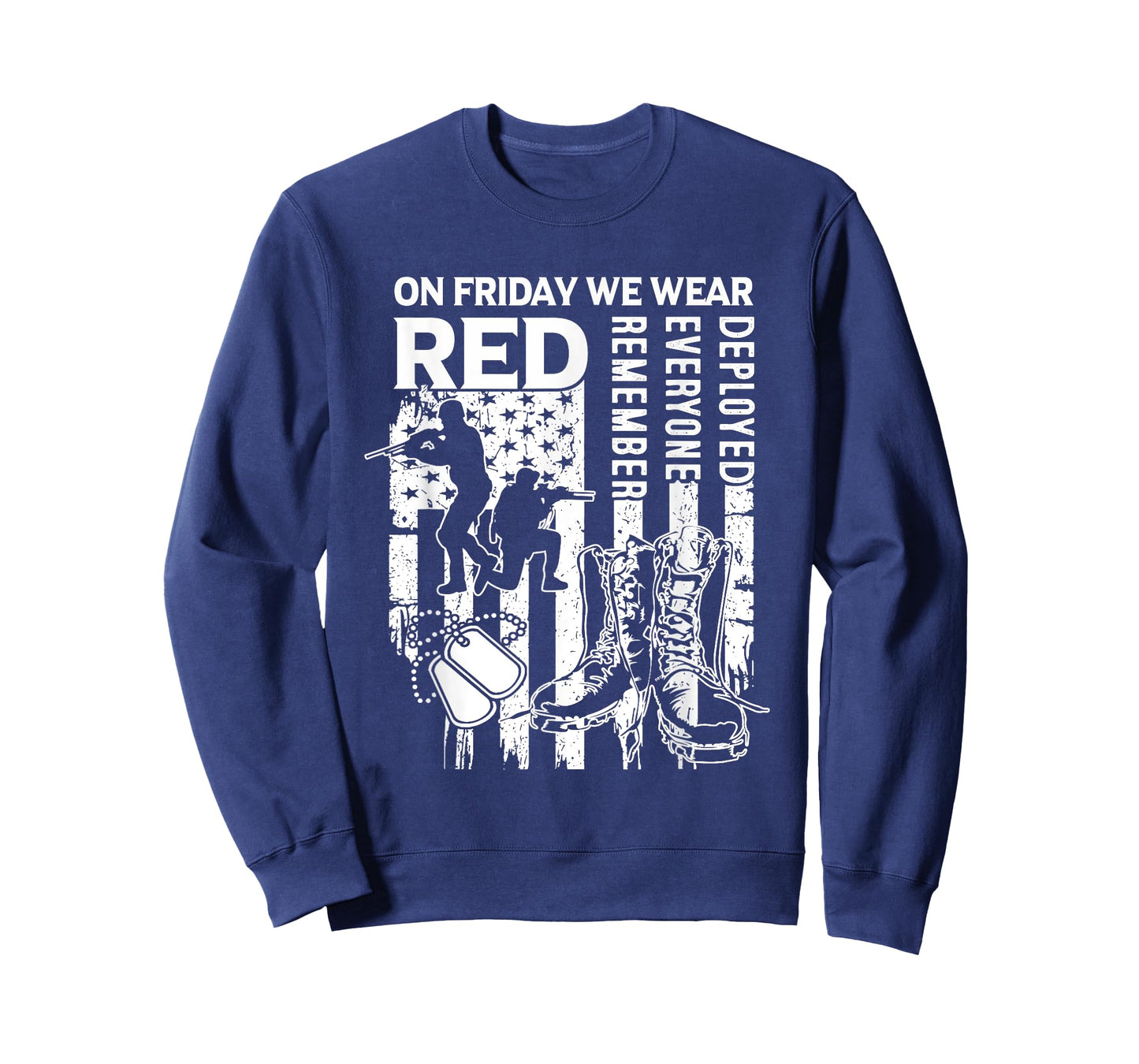 Red Friday Military Shirt On Friday We Wear Red Veteran Tee T-Shirt