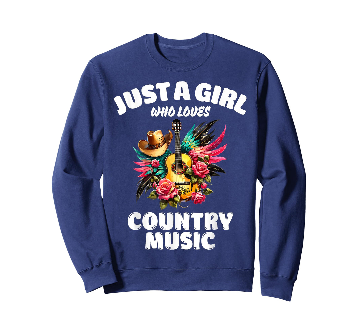 Just A Girl Who Loves Country Music, Music Lover T-Shirt
