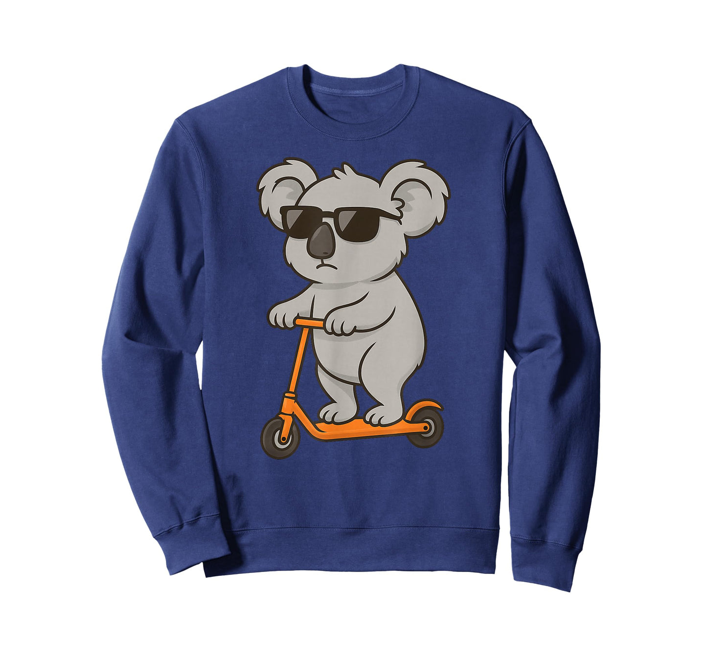 Funny Koala Scooter Animal Lover Boys Girls Kids T-Shirt