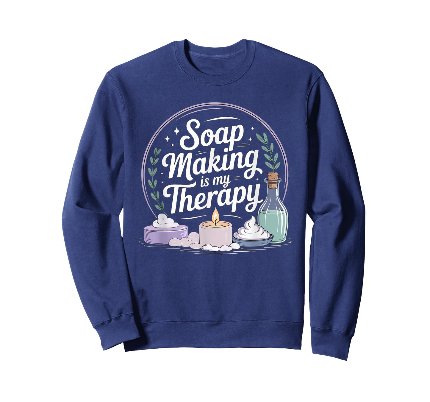 Homemade Soap Enthusiast Therapy Soap Making Passion T-Shirt