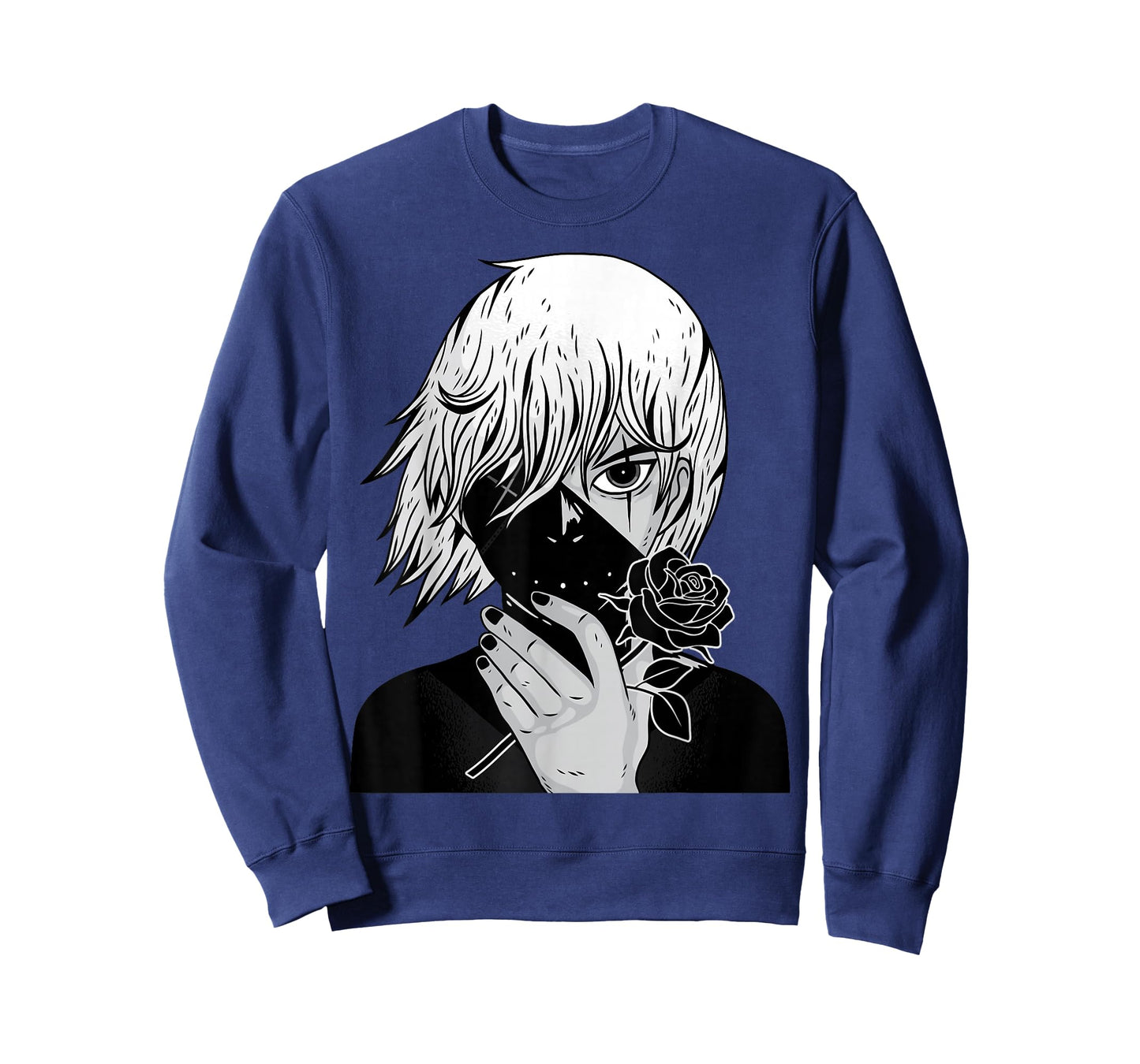 Alt Aesthetic - Black Roses - Manga - Anime - Vaporwave T-Shirt