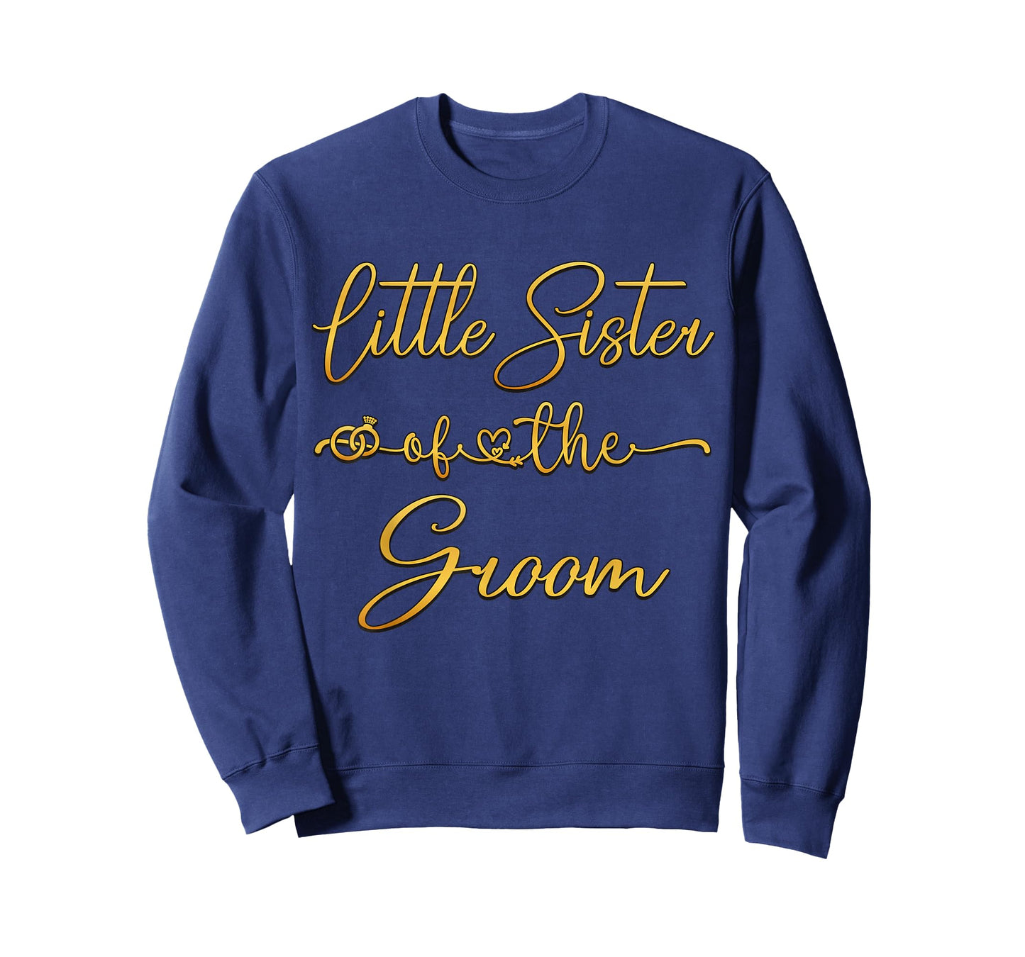 Little Sister Of The Groom Wedding Party Idea For Him T-Shirt