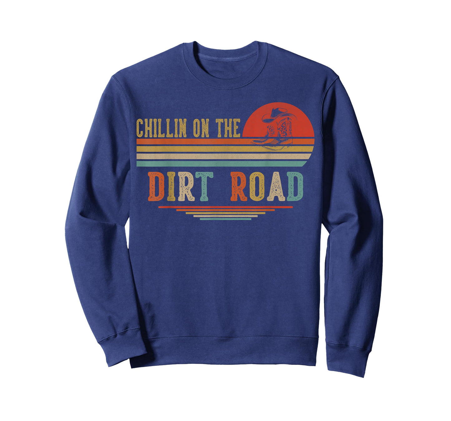 Chillin On The Dirt Road Western Life Rodeo Country Music T-Shirt