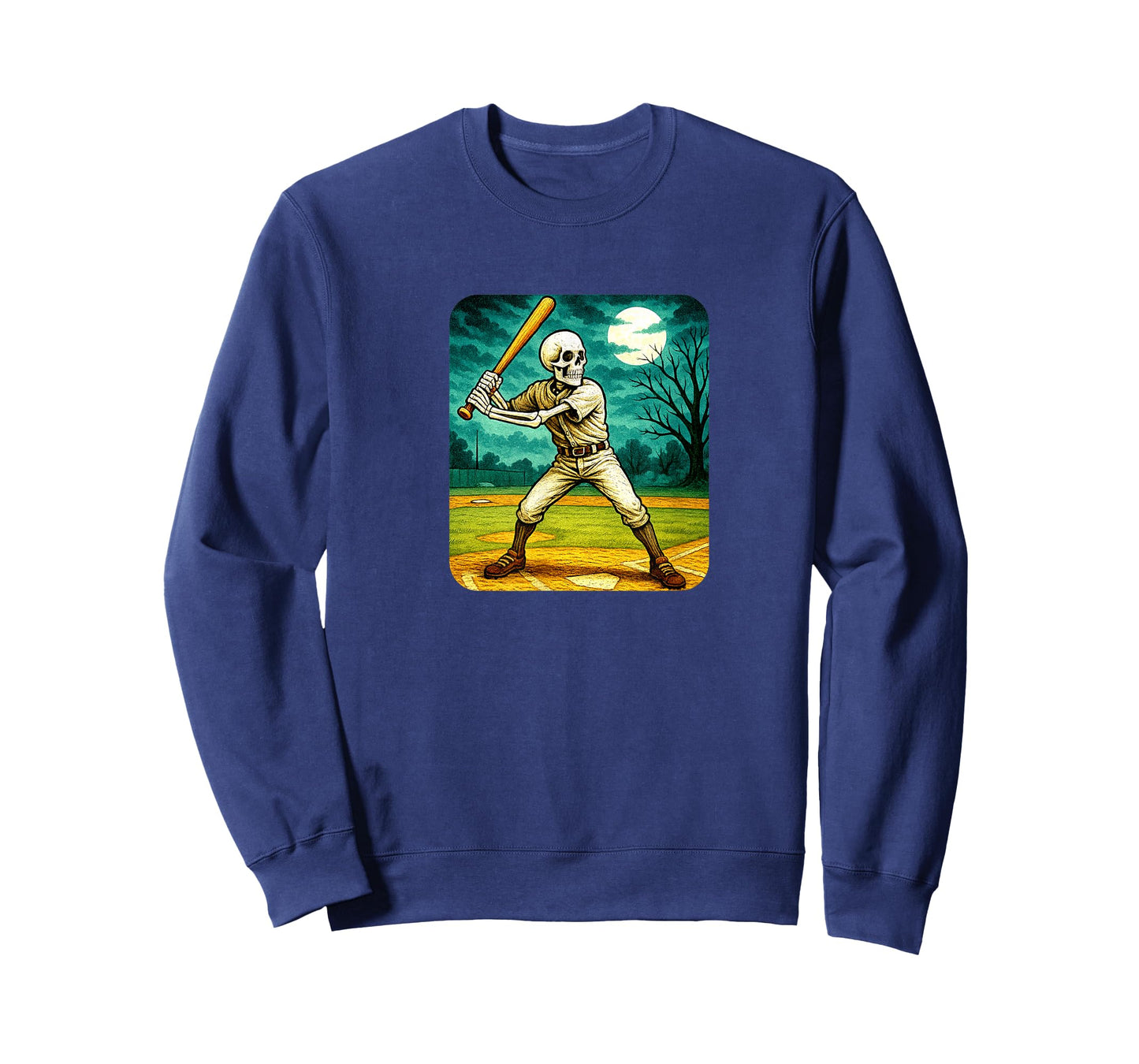 Skeleton Baseball Player - Batter Field Homerun Dinger T-Shirt