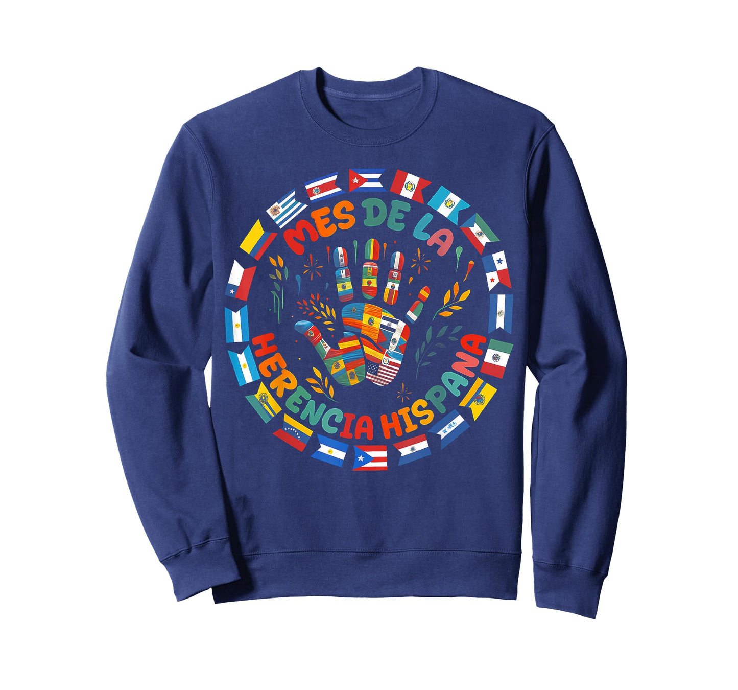 Hispanic Heritage Month National Latino Countries Flags T-Shirt