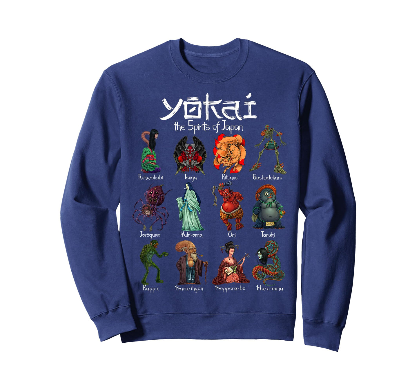 Different Yokai of Japan T-Shirt