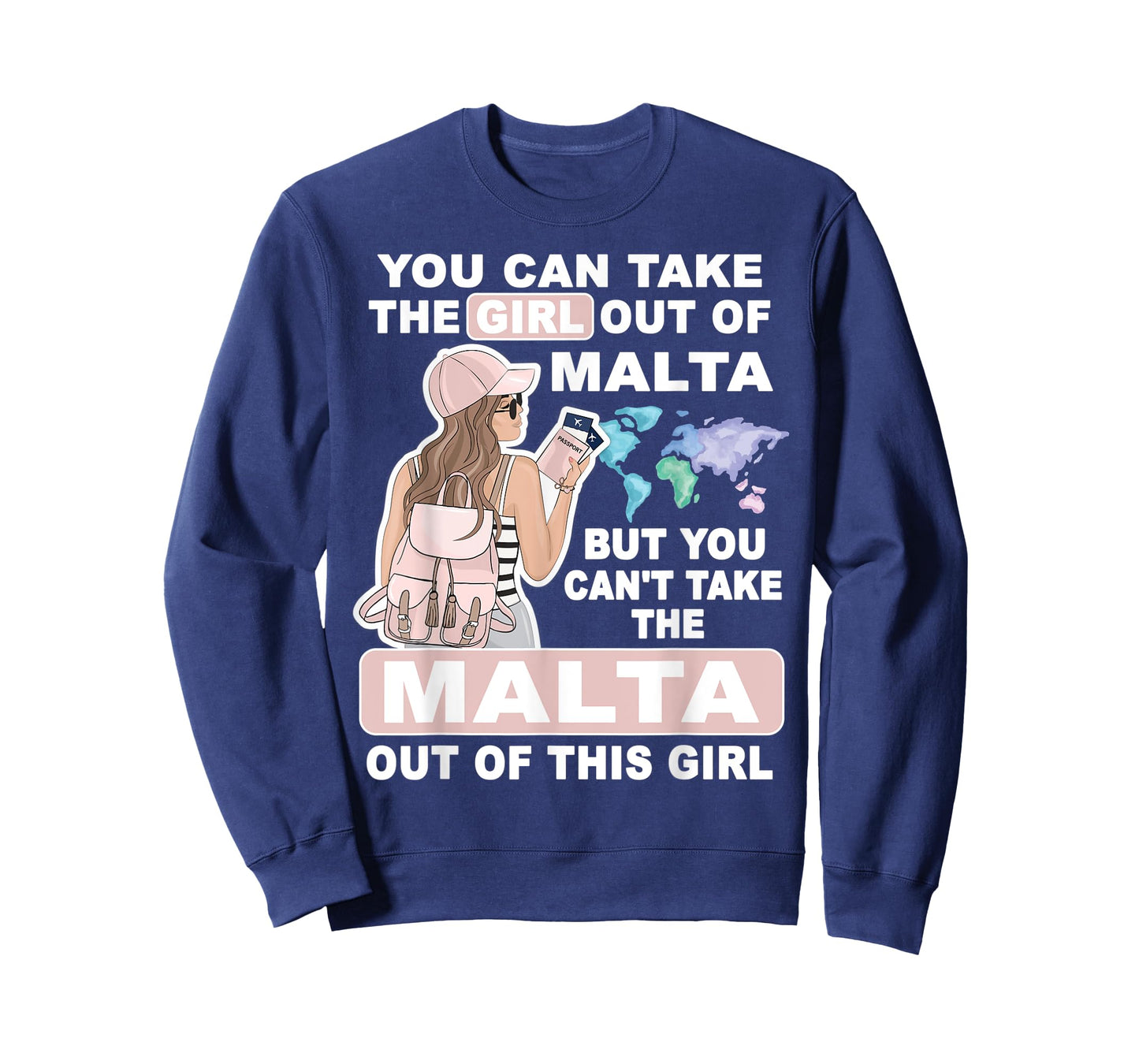 Cool Girl from Malta - Proud Malta Girl T-Shirt