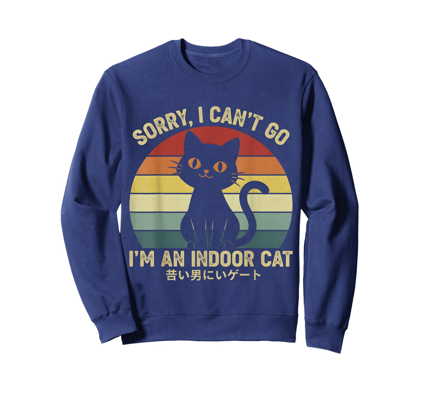 Sorry I Can’t Go I’m an Indoor Cat Funny Indoor cat T-Shirt