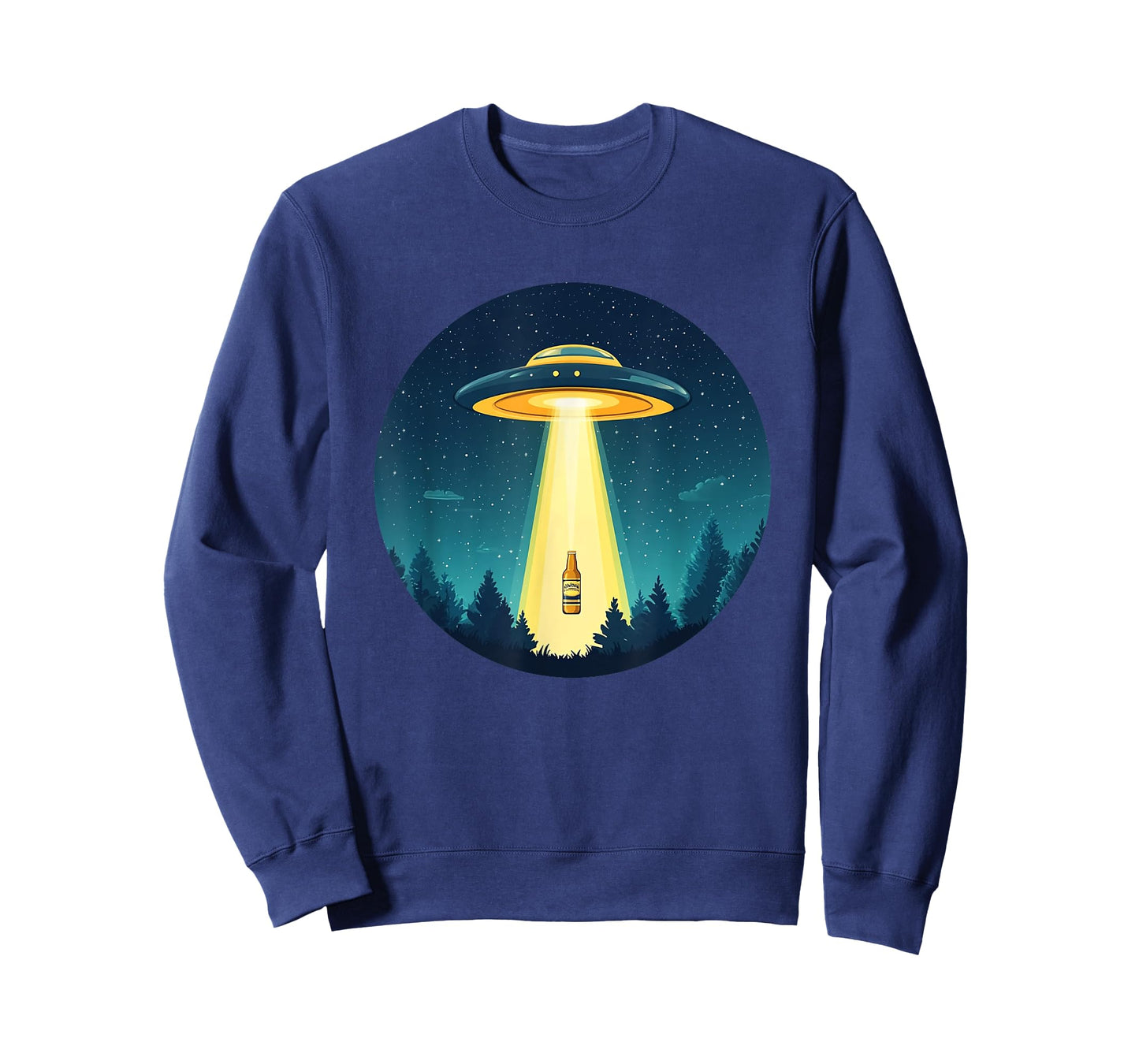 Funny Beer UFO Costume for Alien and Beers Lovers T-Shirt
