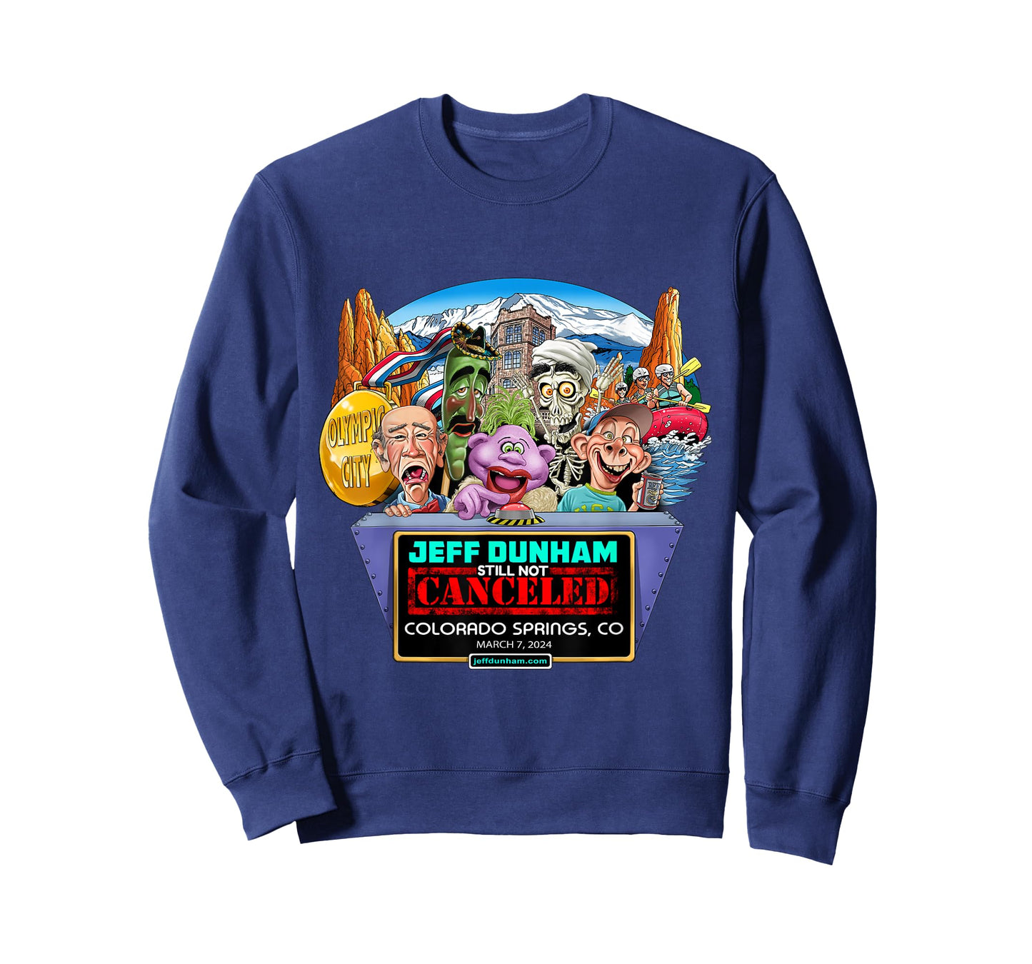 Jeff Dunham Colorado Springs, CO (2024) T-Shirt