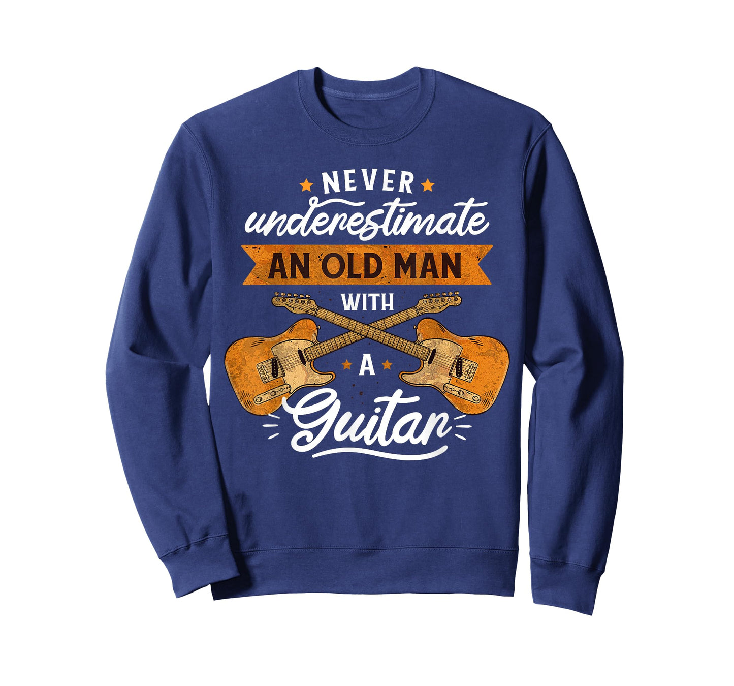 Never underestimate and old man with a guitar Rock music T-Shirt