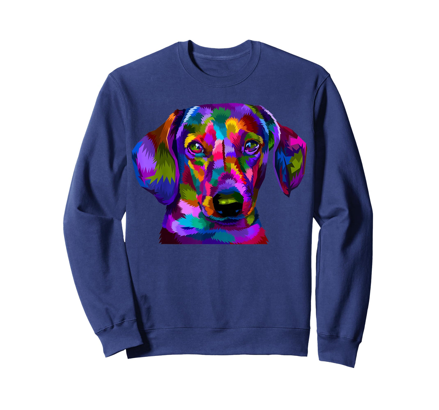 Dachshund Pop Art Portrait Colorful Art for Dog Owners T-Shirt