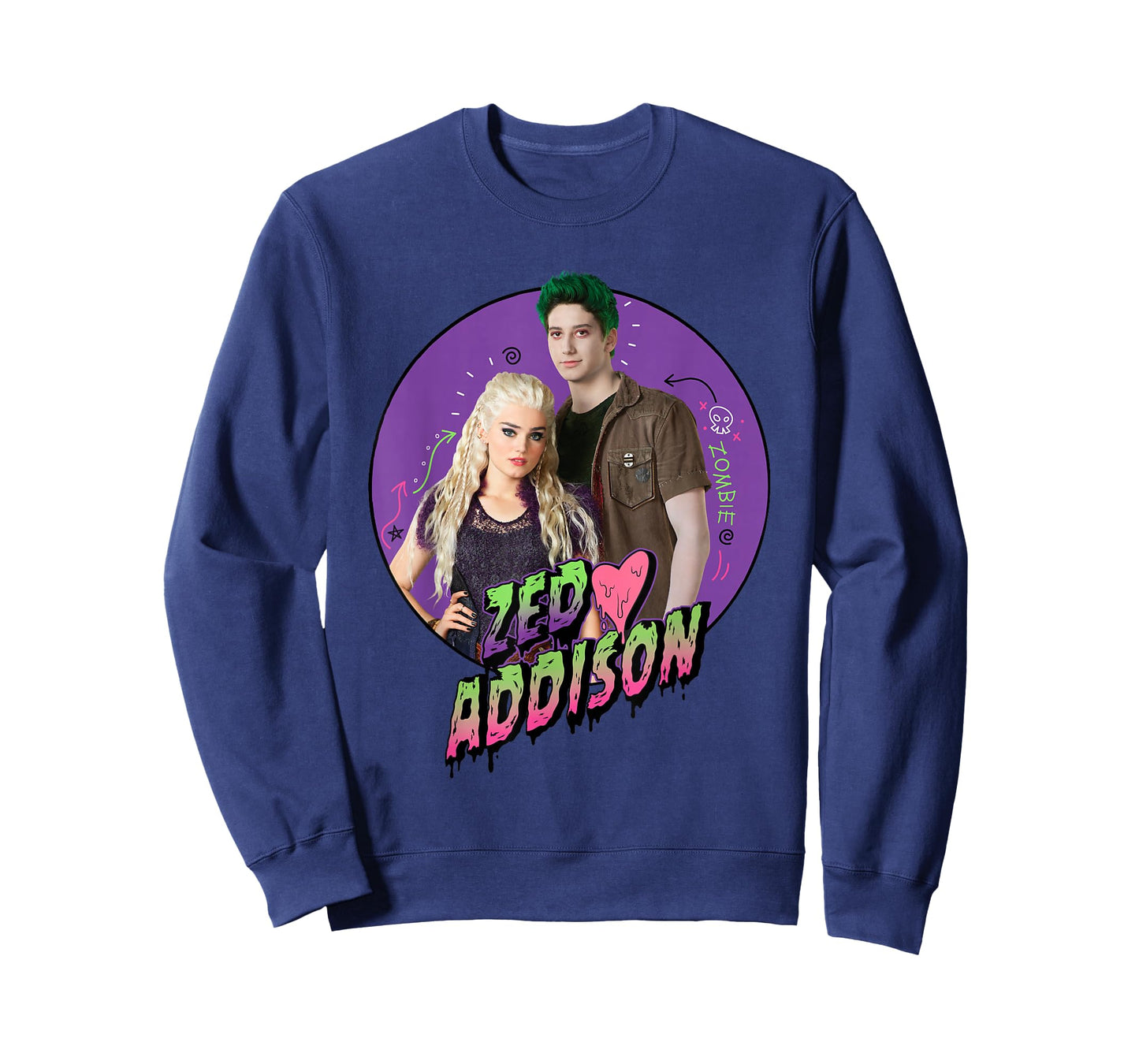 Disney Channel Zombies 2 Zed and Addison Love T-Shirt