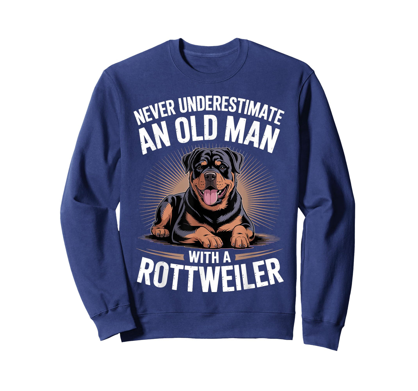 Cool Rottweiler Costume for Grandpa Men Rottweiler Lover T-Shirt