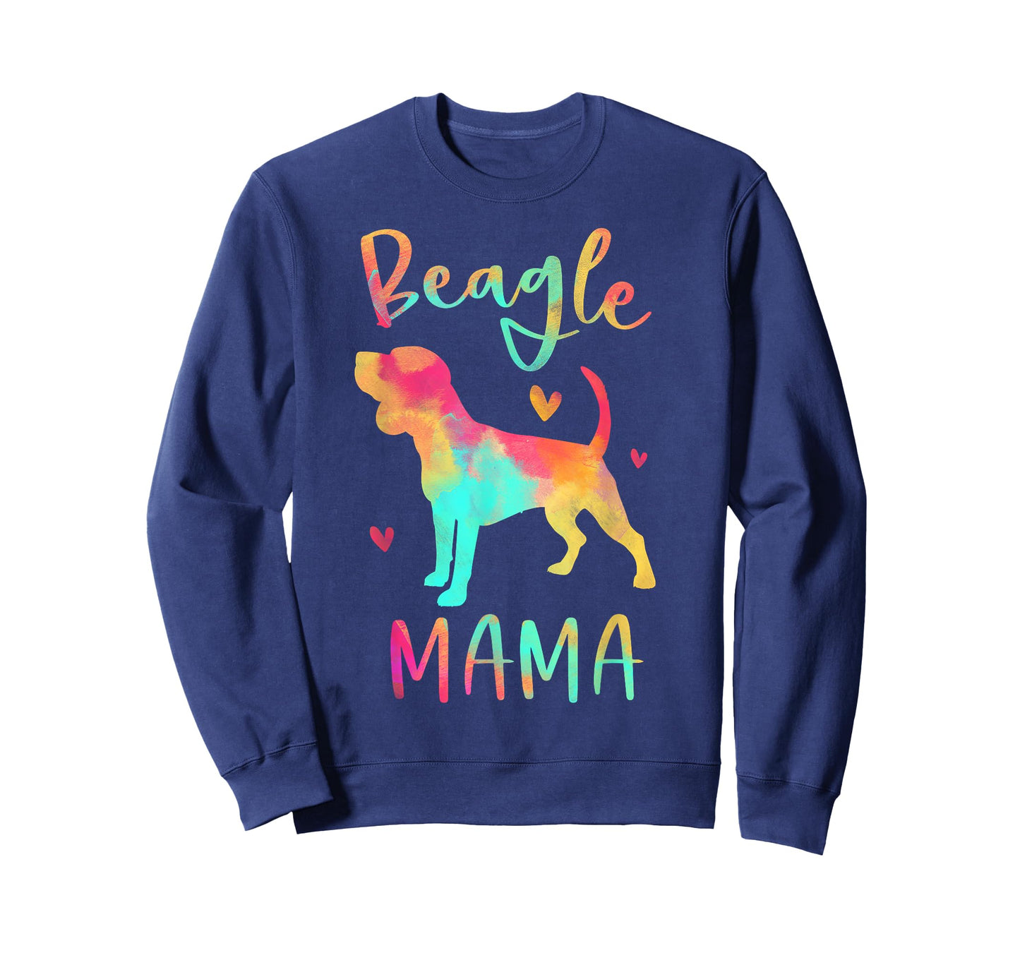 Beagle Mama Colorful Beagle Gifts Dog Mom T-Shirt
