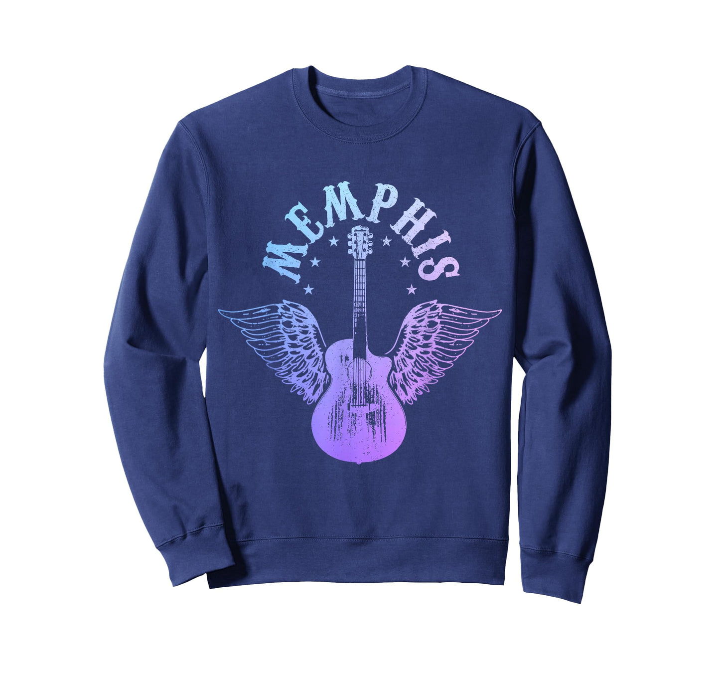 Memphis Tennessee Blues Country Music Guitar Vintage T-Shirt