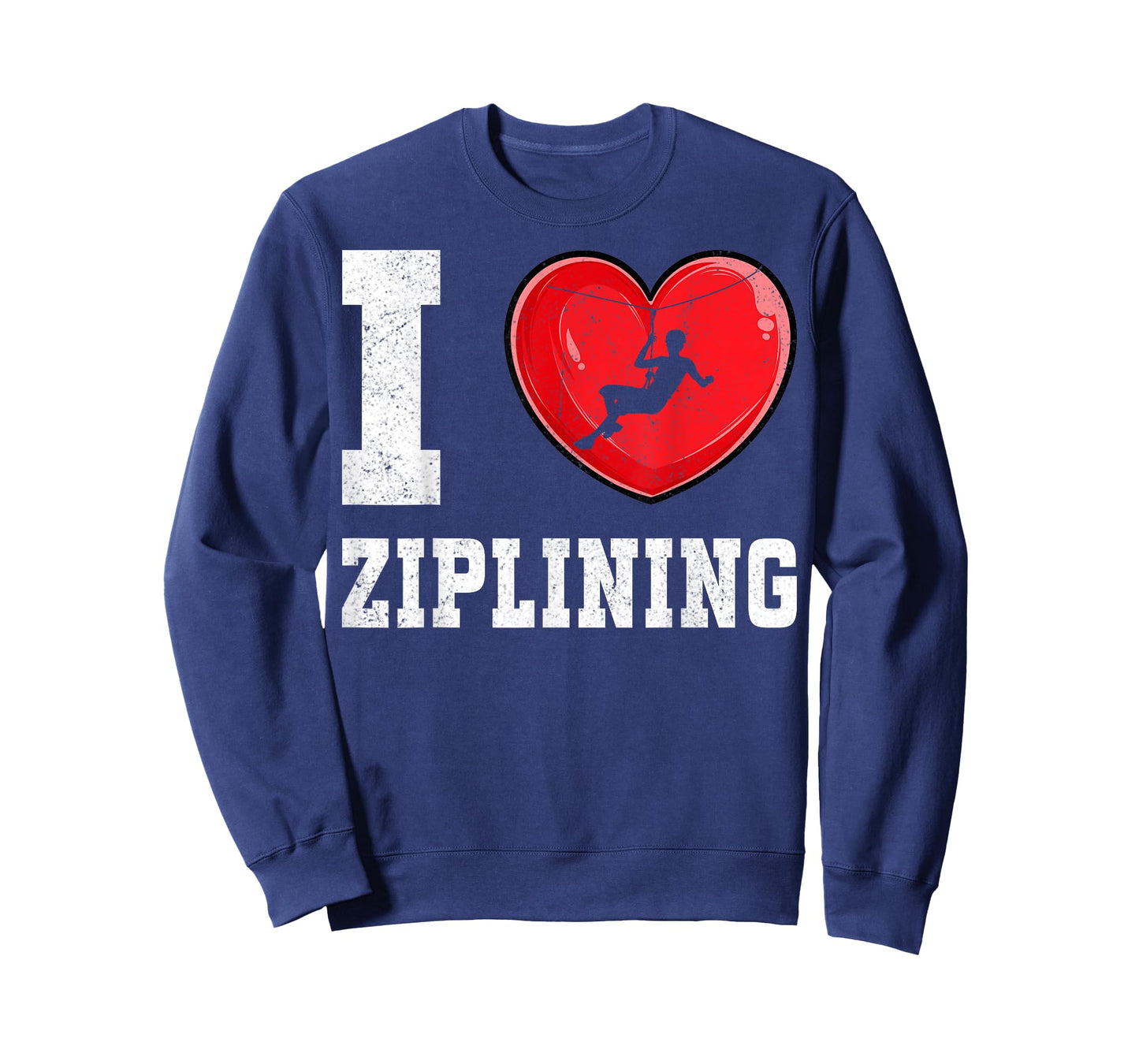 I Love Ziplining - Zipline Gifts Funny Zipliner Zip Line T-Shirt