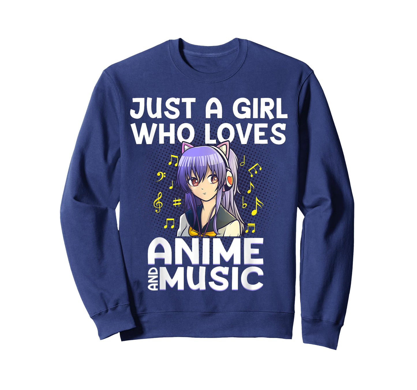 Anime Art for Women Teen Girls Anime Merch Music Anime Lover T-Shirt Small