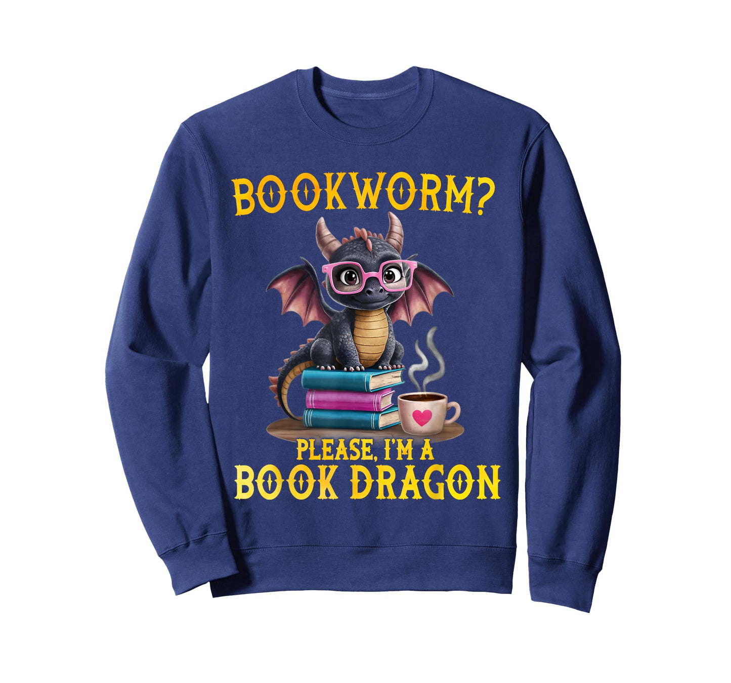 Bookworm Please I'm A Book Dragon T-Shirt Read Book Lover T-Shirt