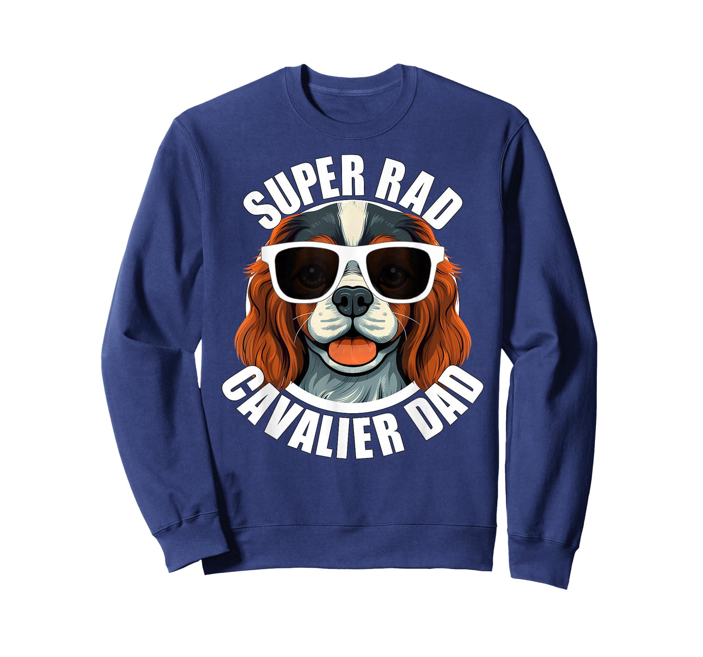 Cavalier King Charles Spaniel Dad Funny Father’s Day T-Shirt