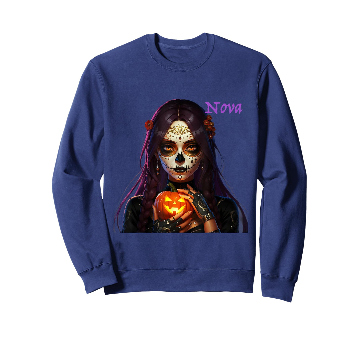 Dia de Los Muertos Nova Edition, Anime Art Design T-Shirt