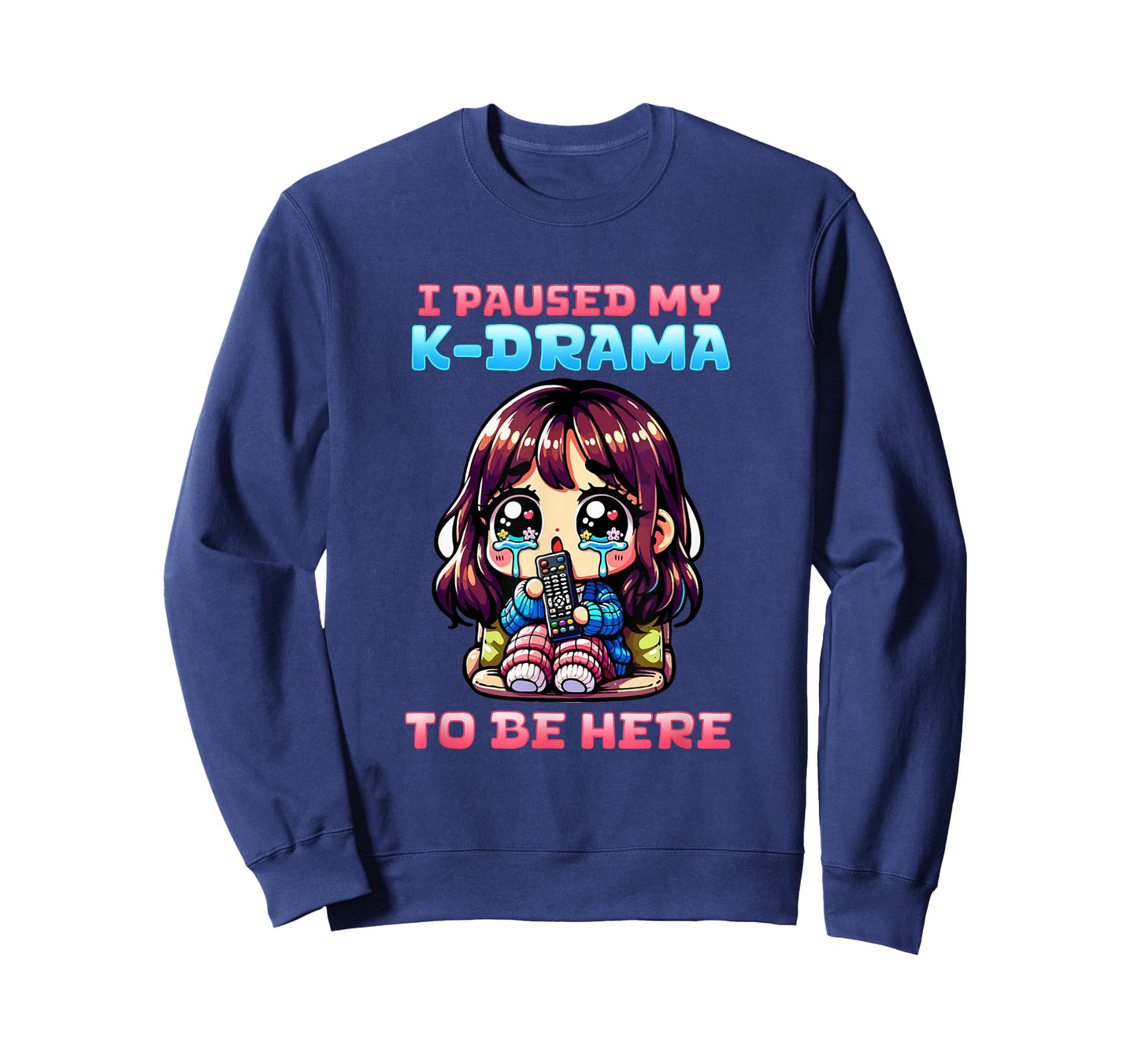 I Paused My K-Drama To Be Here I Finger Heart I Korean Music T-Shirt