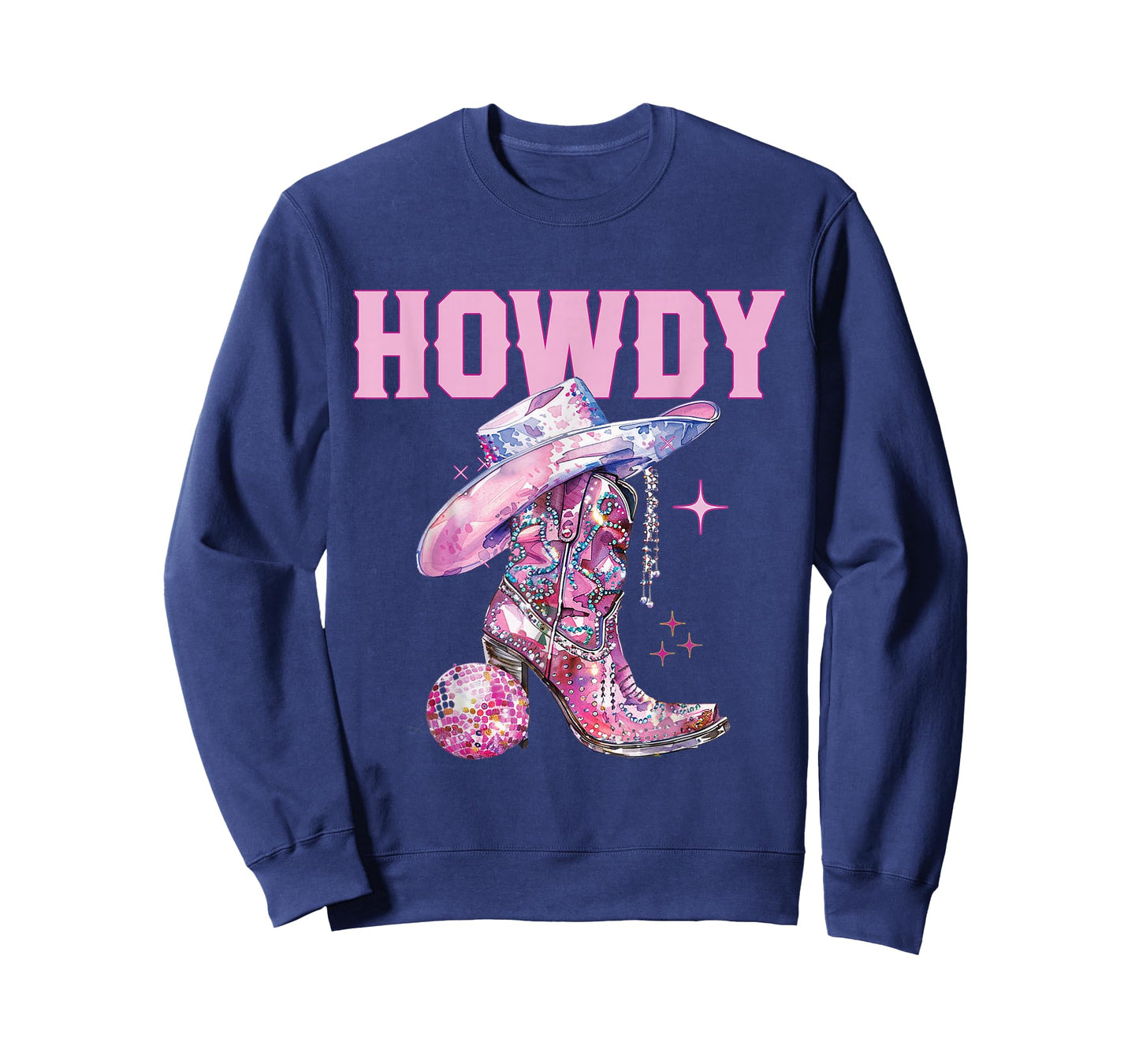 Howdy Southern Western Girl Country Rodeo Pink Cowgirl T-Shirt